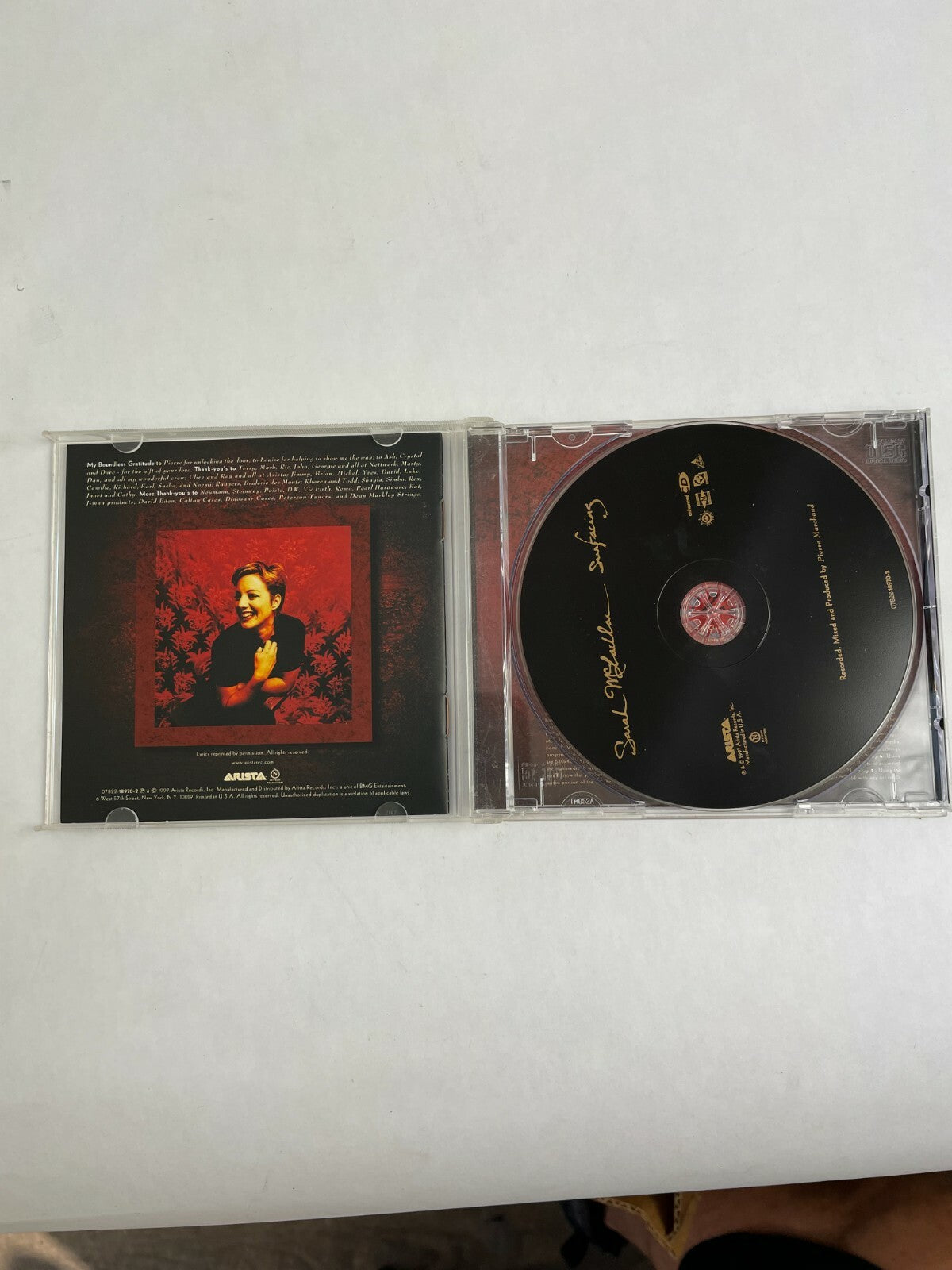 Sarah McLachlan Surfacing CD Q1