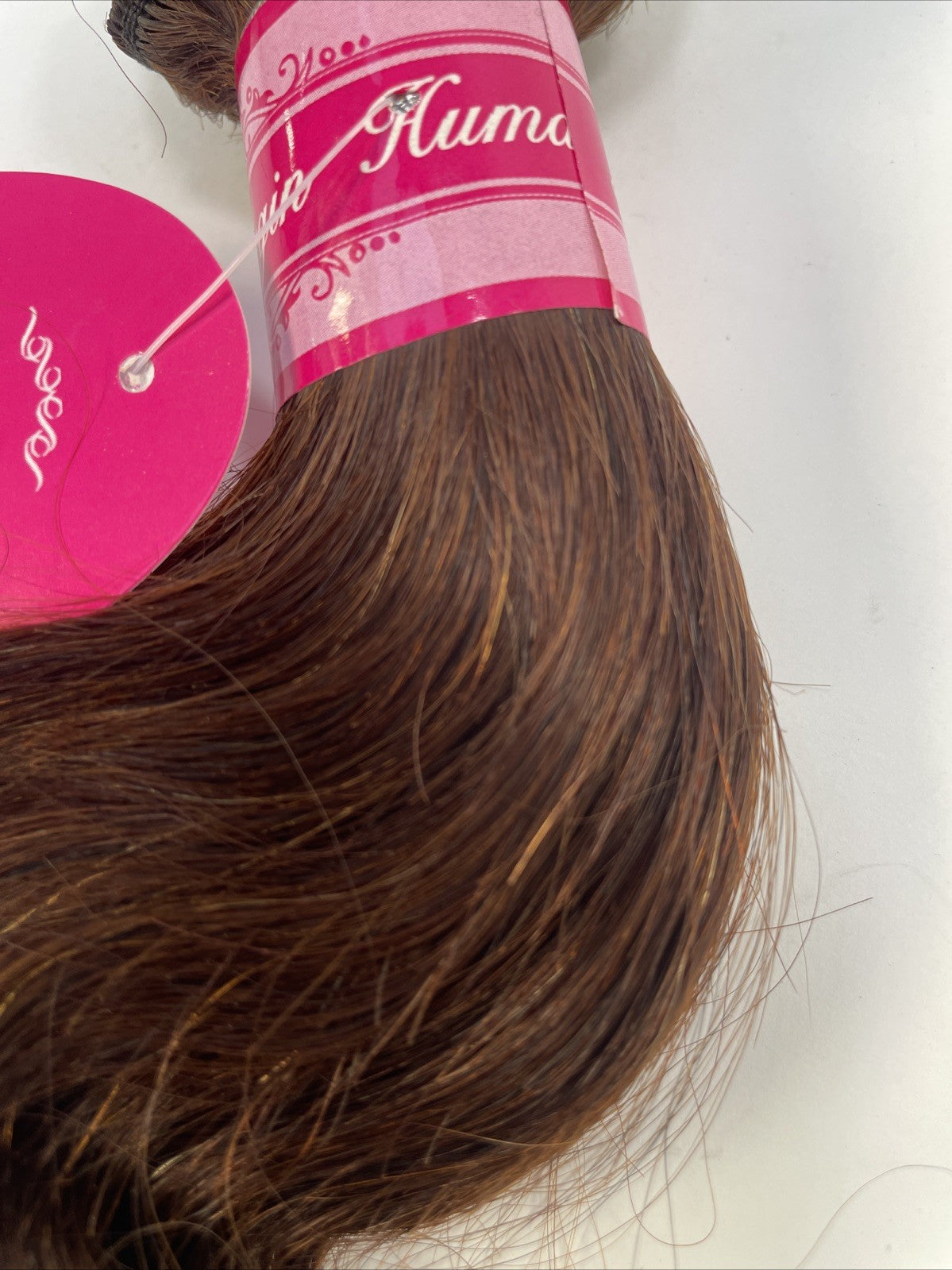 Brand New 100% Human Hair Unprocessed Hair Size 12" Style #4 Color Body Style