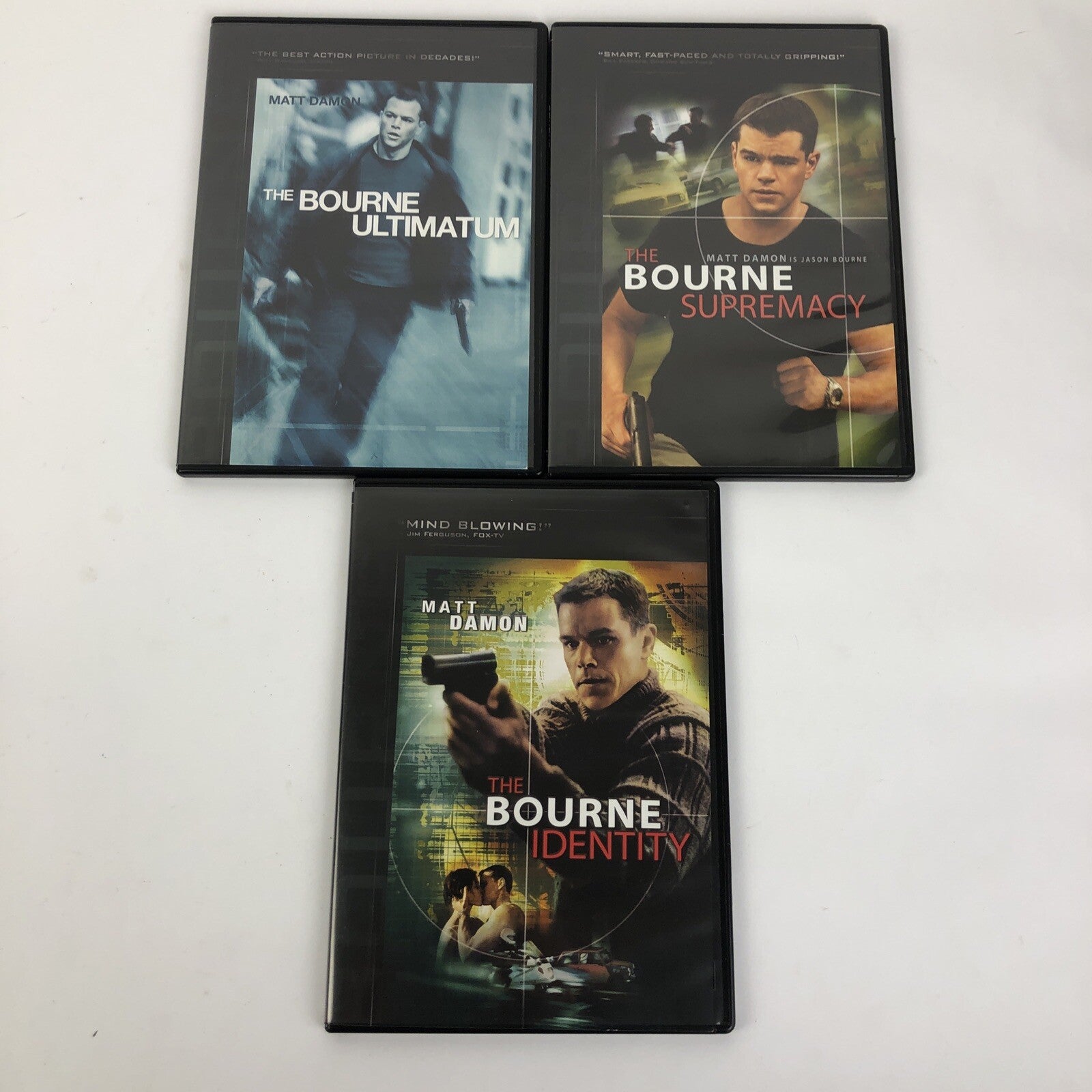 The Bourne Trilogy [ Bourne Identity / Bourne Supremacy / Bourne Ultimatum MINT
