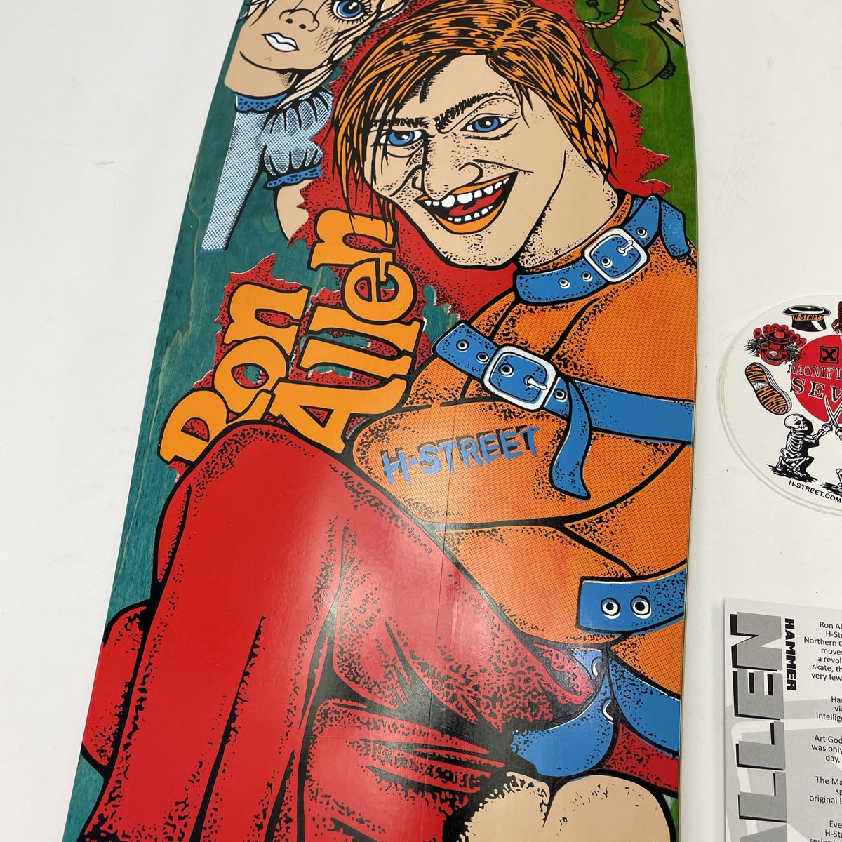 RON ALLEN "INSANE" RE-Issue Deck H-Street Skateboards Watson Laminates 15 / 166