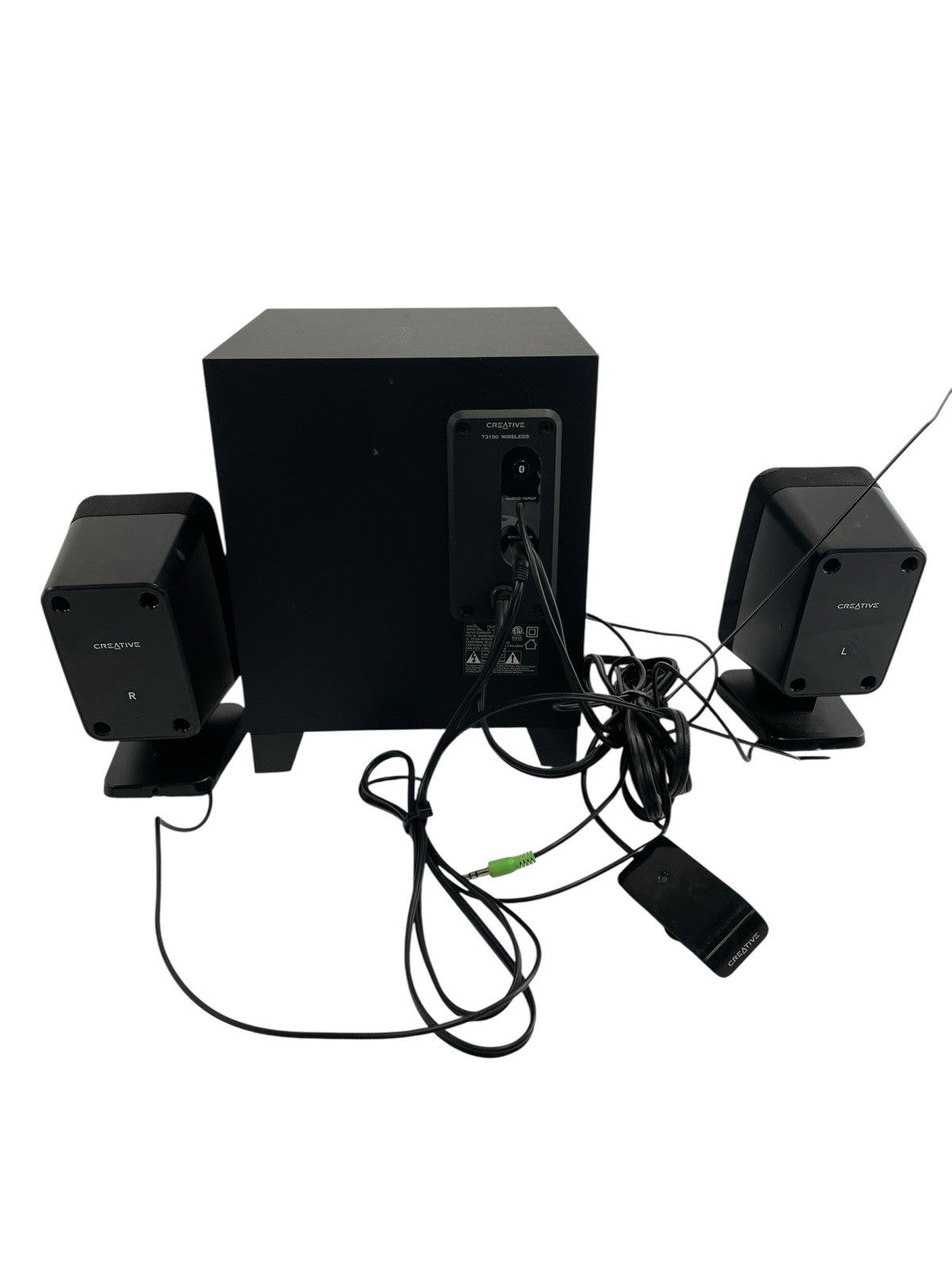 Creative T3150 Wireless 2.1 Bluetooth Speaker System (51MF0425AA001) - Black