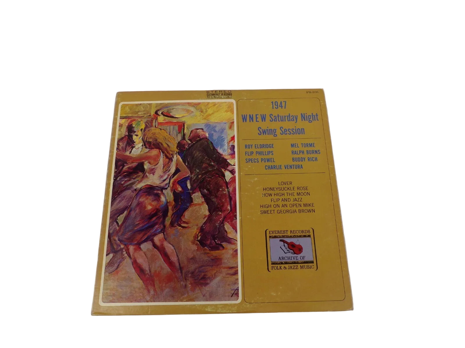 WNEW Saturday Night Swing Session Roy Eldridge Mel Torme Buddy Rich Vinyl Record