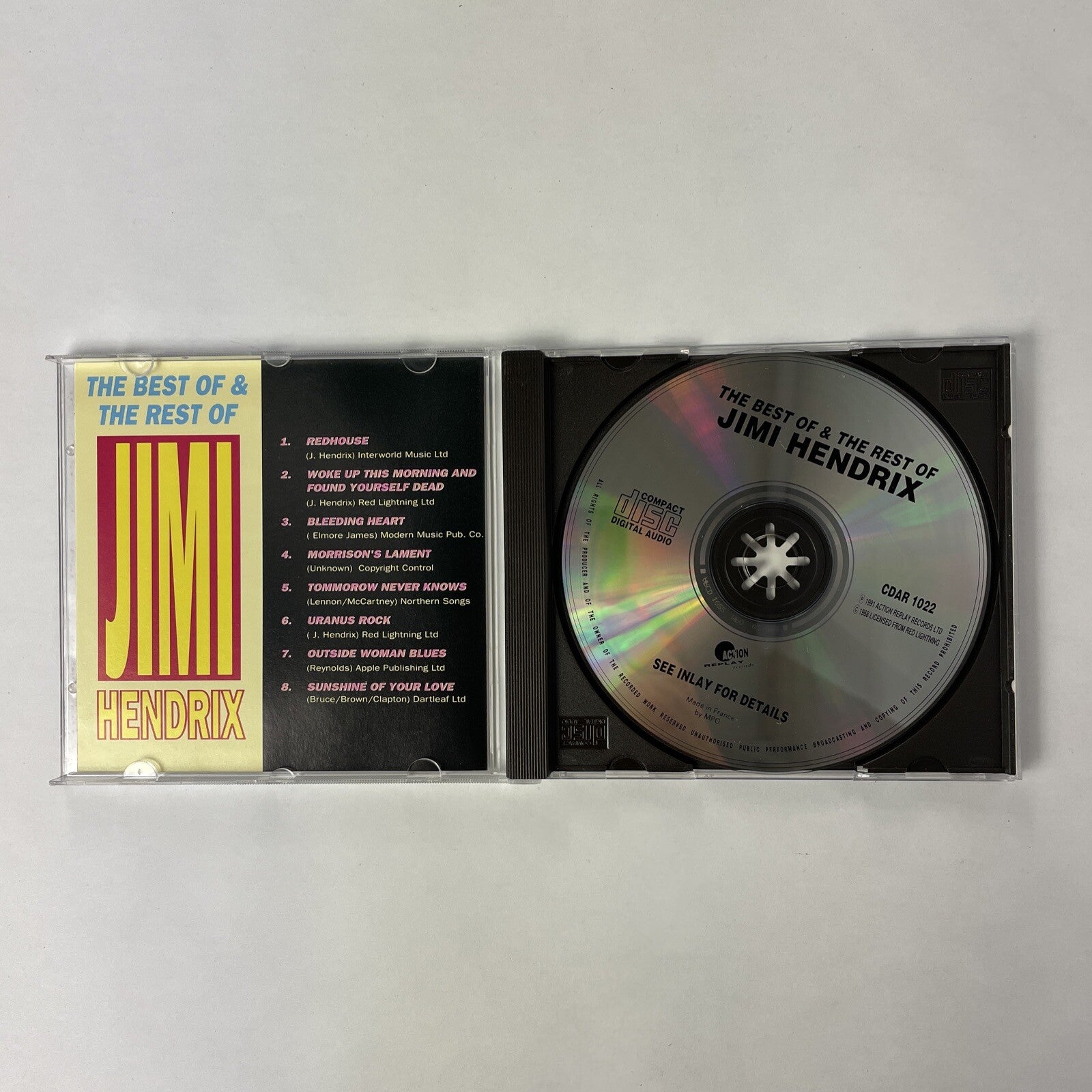 Jimi Hendrix - The Best Of & The Rest Of - CD # 28