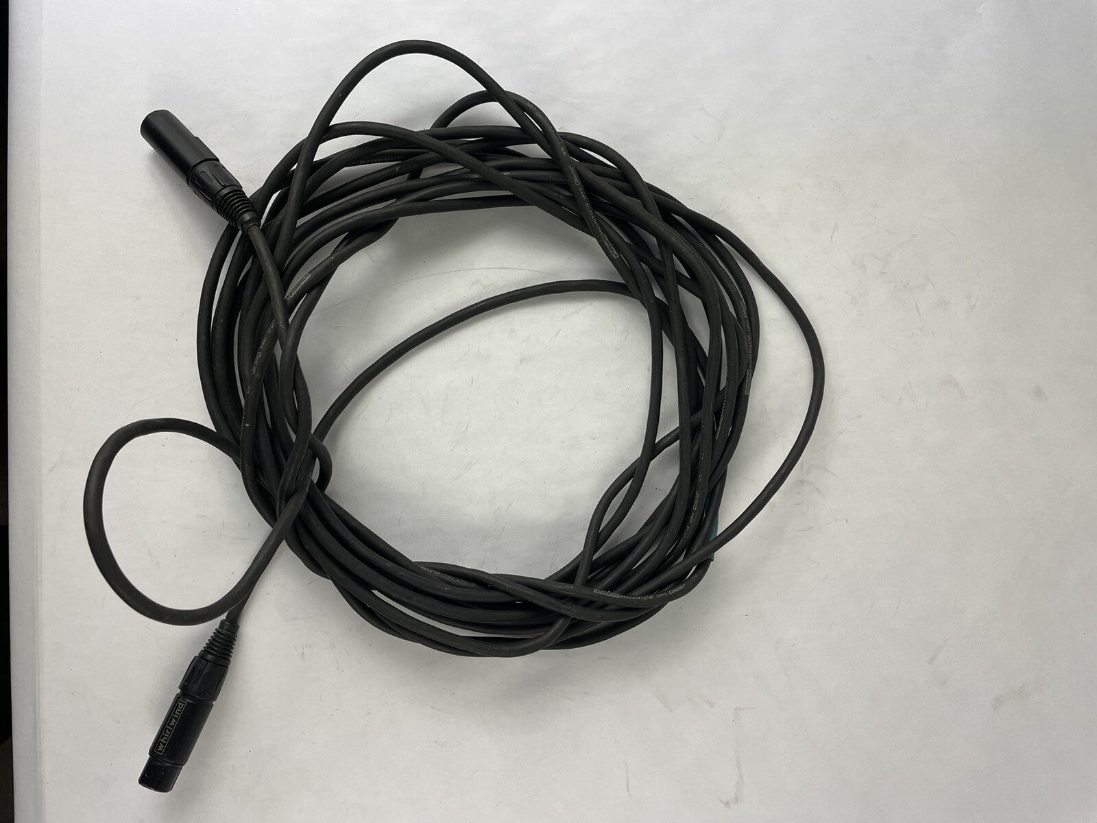 Neutrik 50Ft XLR nc3mx 3Pin Male Female Mic Microphone Audio Extension Cable