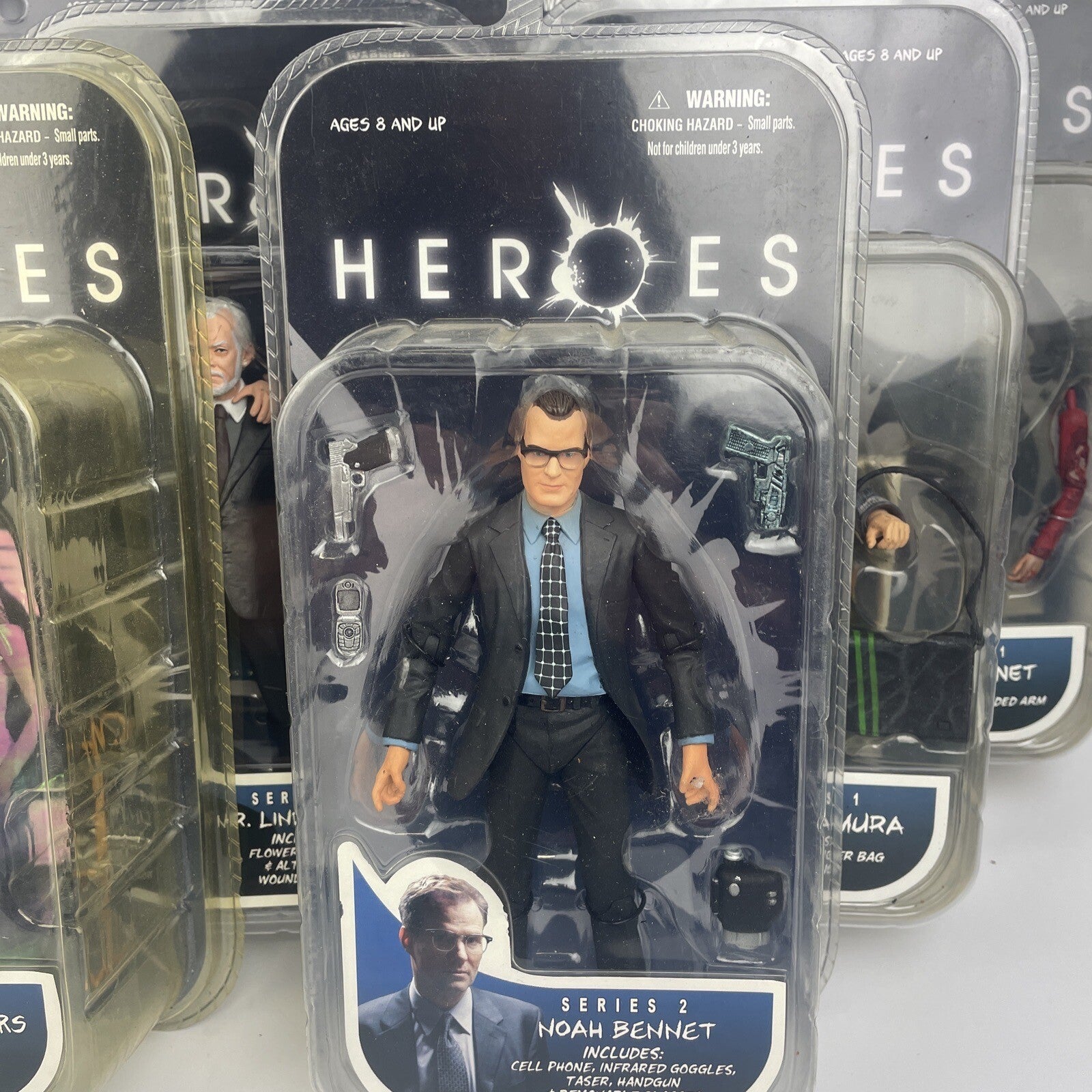 Lot of 12 Heroes Action Figures, Claude, Mohinder Suresh, Jessica Sanders - LOOK