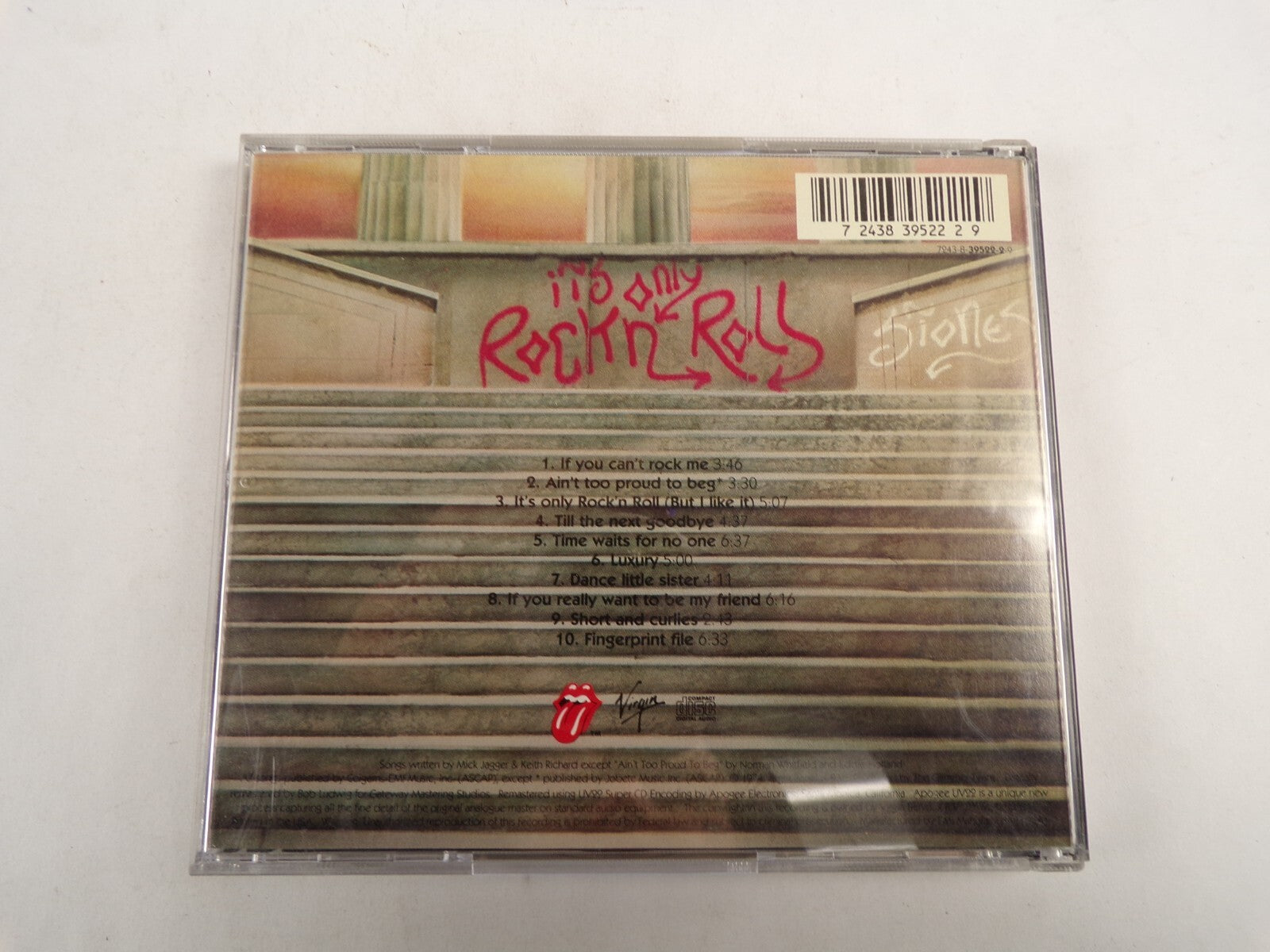 It's My Rockn Roll Stones Luxury Fingerprint File Short And Curlies CD#53