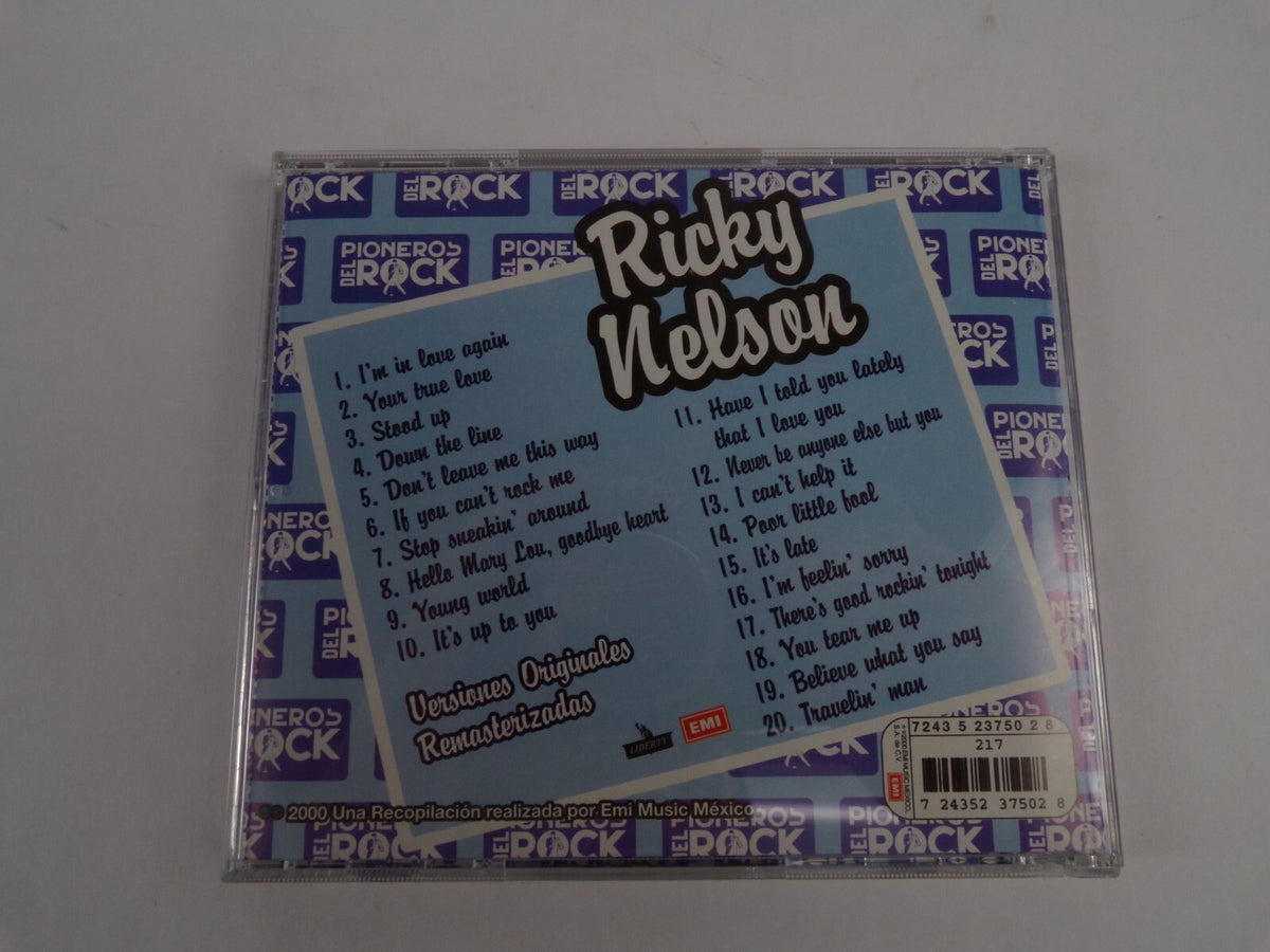 Rickey Nelson I'm In Love Again Your True Love Stood Up It's Late CD#40