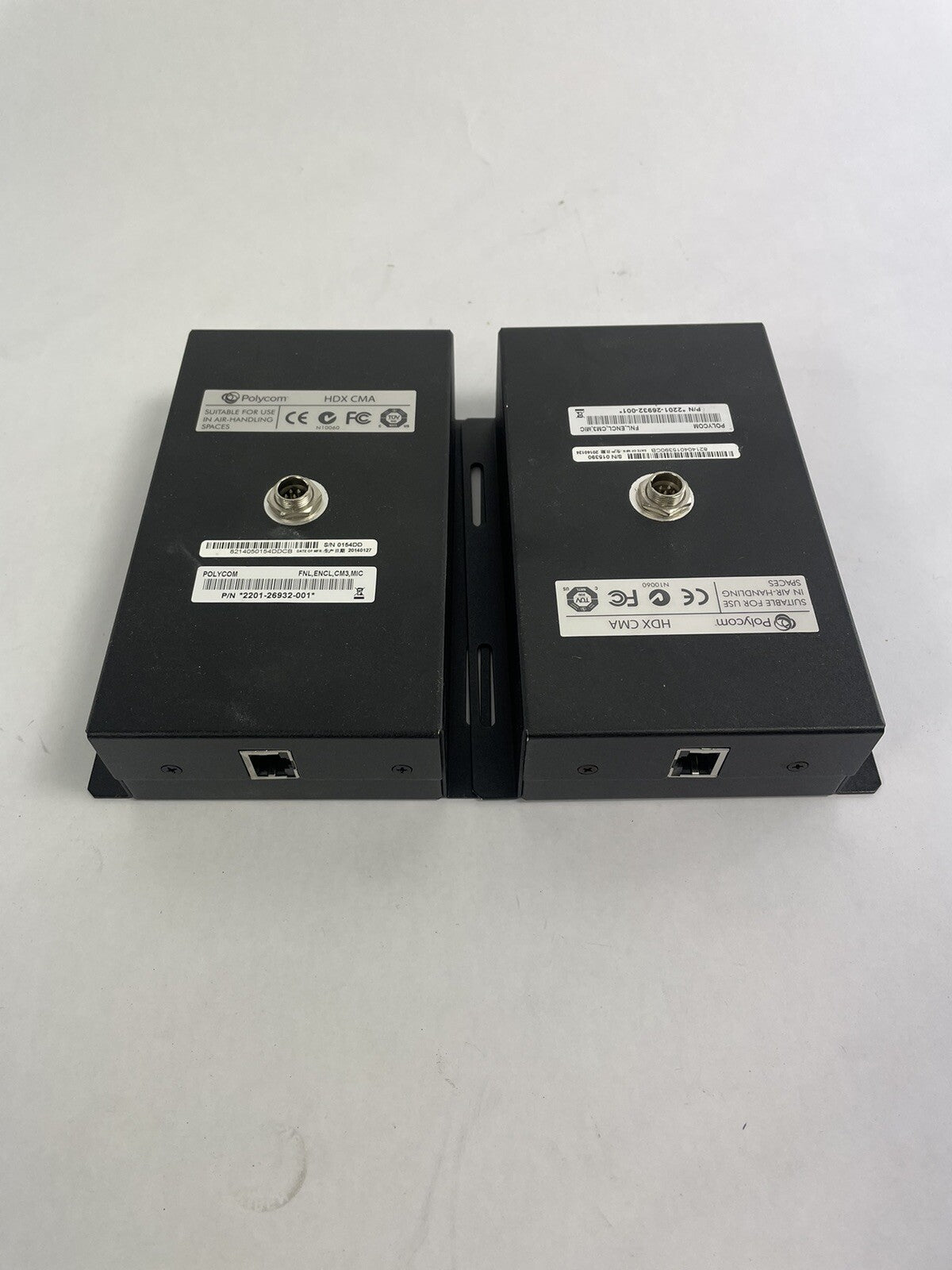 2 Pack Polycom HDX CMA Microphone Array for Ceiling 2201-26932-001 (Unit Only)