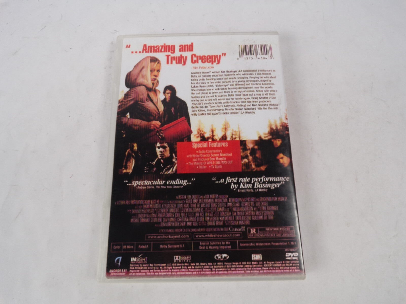 While She Was Out Kim Basinger Everyone Has A Breaking Point. Tonight DVD Movies