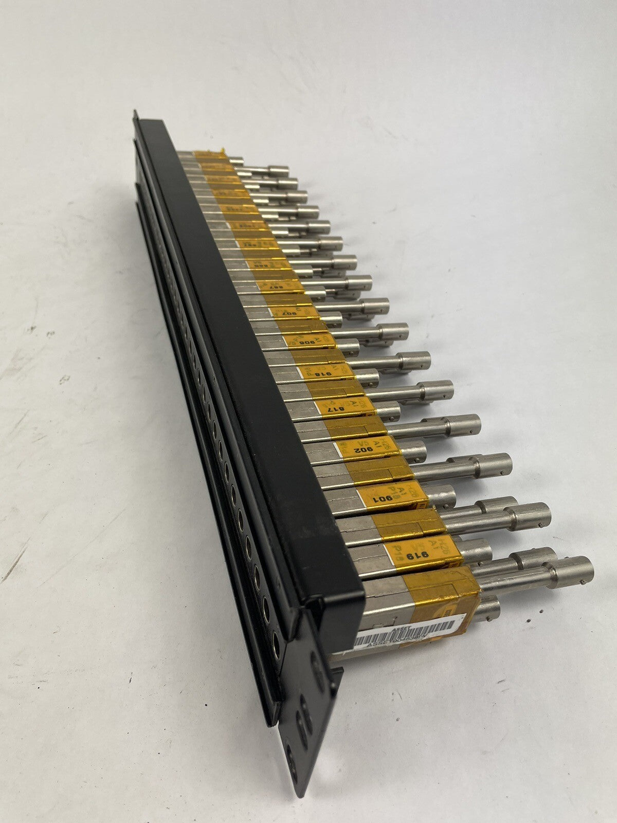 ADC PatchBay Panel 1RU 2x32 Mid-Size HD Normalled Video Jackfield Terminated