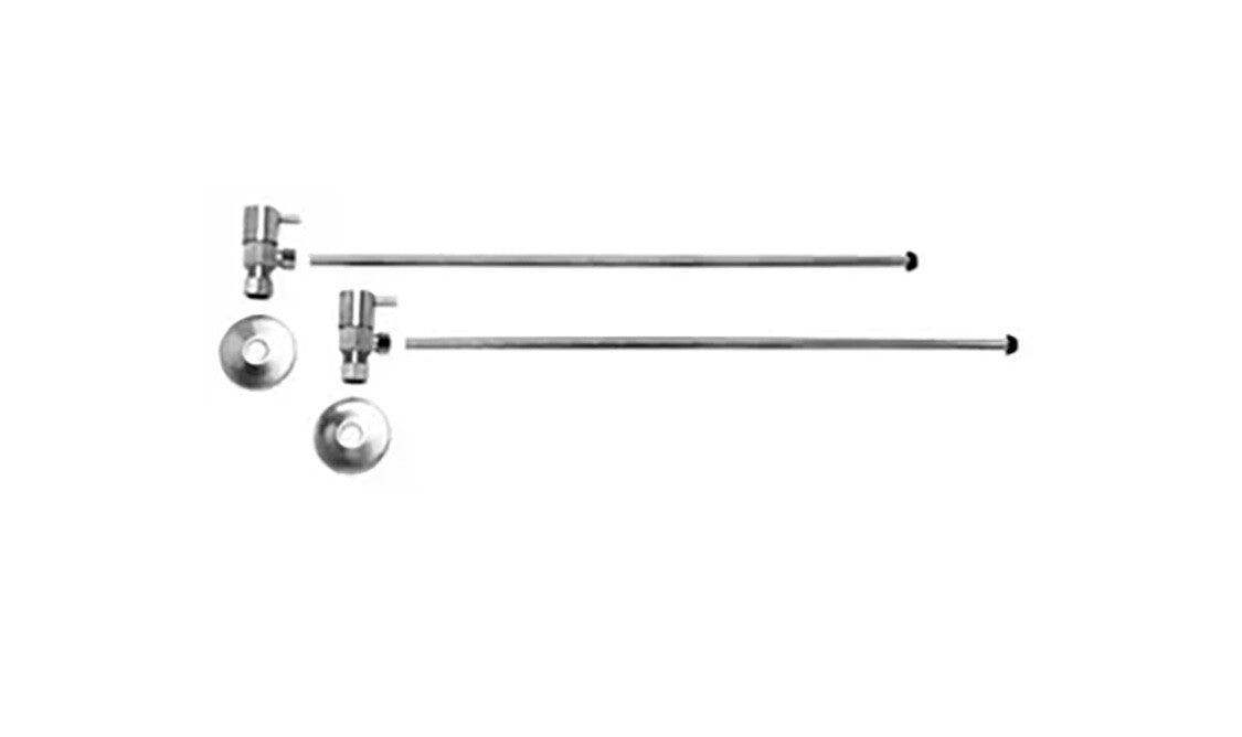 Mountain Plumbing Lever Handle Style Angle Compression Supply Kit MT5930L-NL/CPB