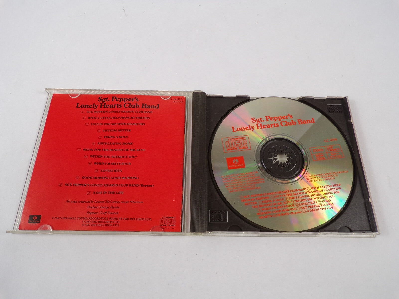 Sgt Pepper's Lonely Hearts Club Band With A Little Help From My Friends In CD#46