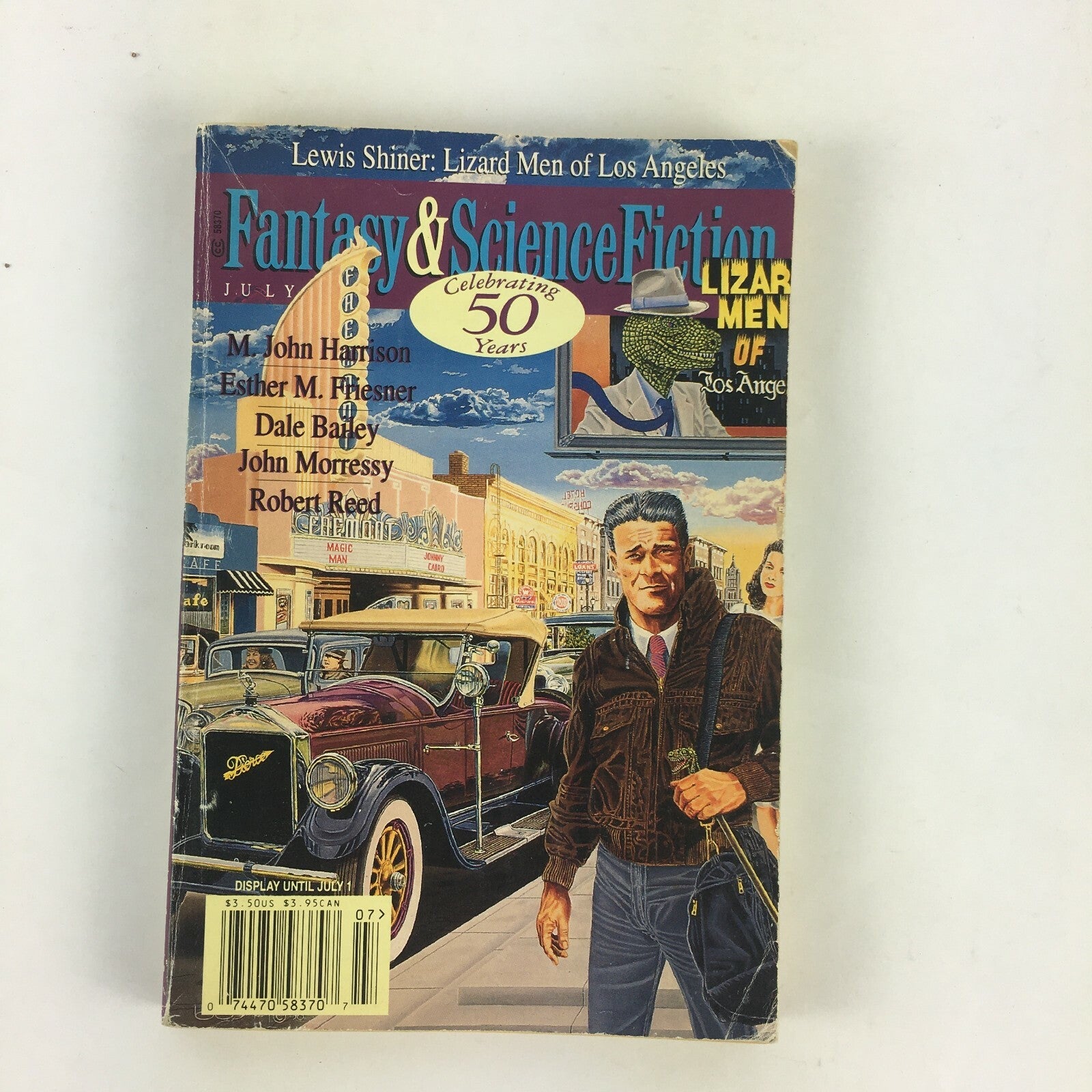 July Fantasy & Science Fiction M.John Harrison Dale Bailey Lewis Shiner