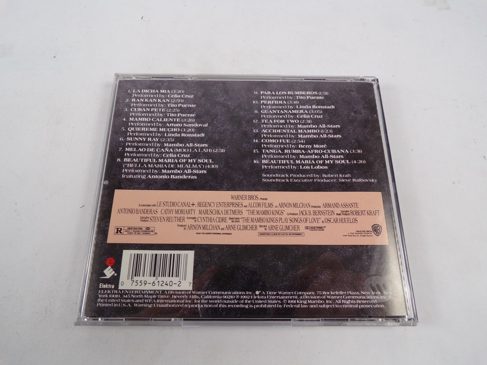 The Mambo Kings Music From The Original Motion Picture Sound Track CD#43