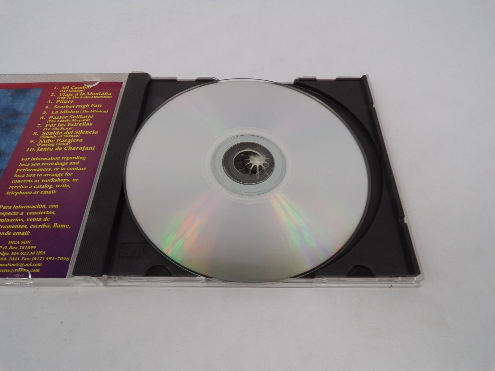 Inca Son Mi Cambio Viaje A la Montana Pituco Scarborough Fair Pastor CD#63