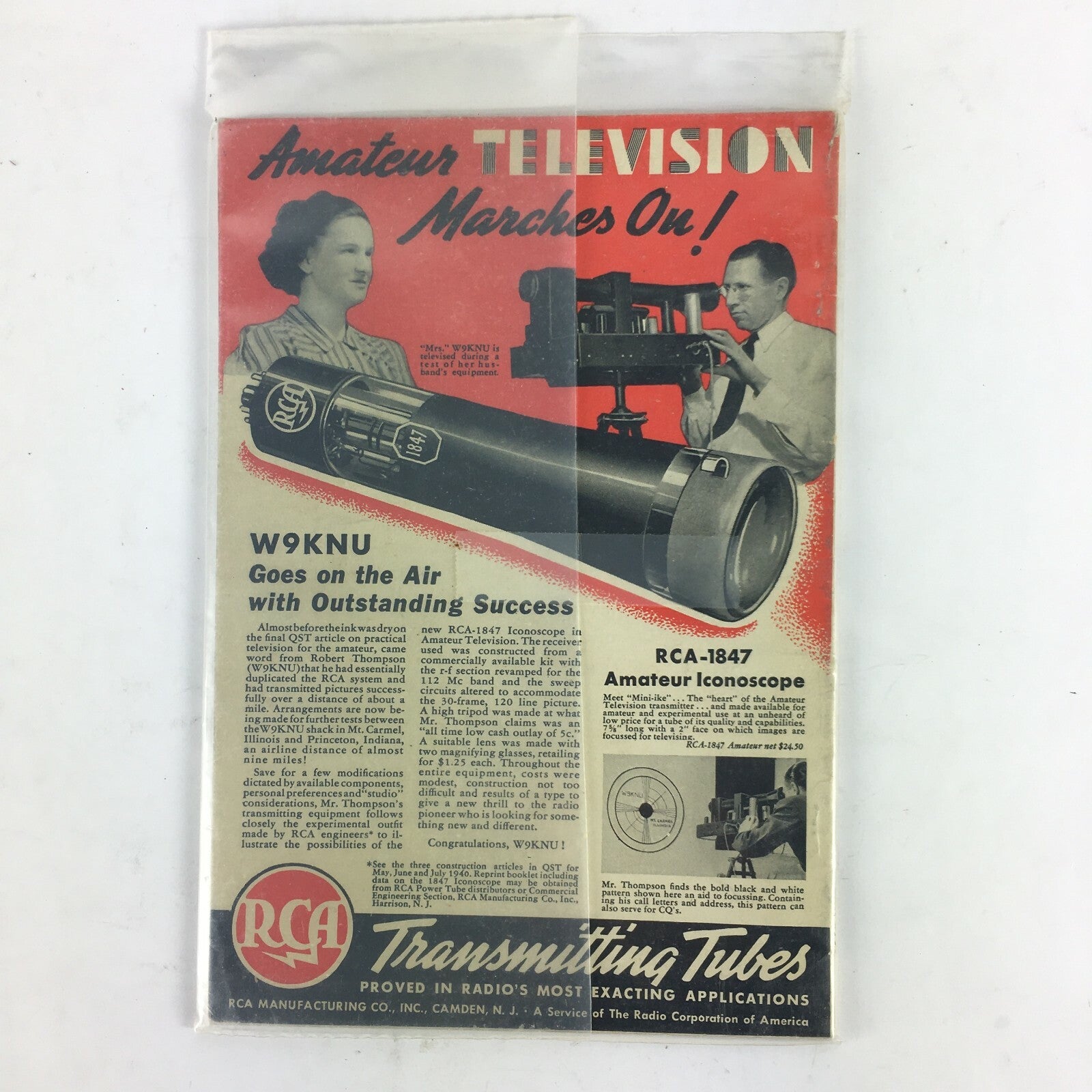 September 1940 QST Amateur Radio Magazine An Effective Low Frequency Converter