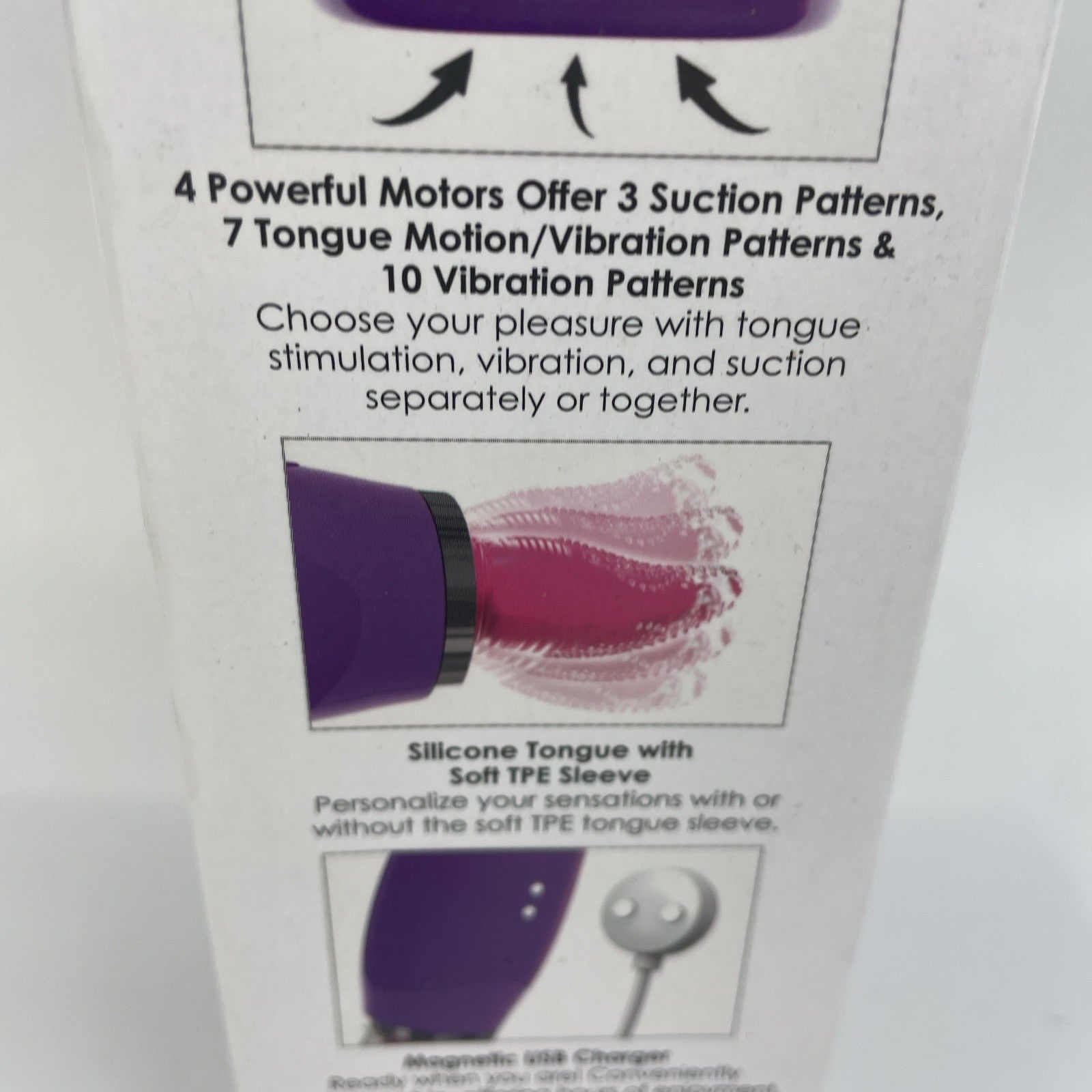Fantasy For Her silicone stimulator with suction and vibration functions