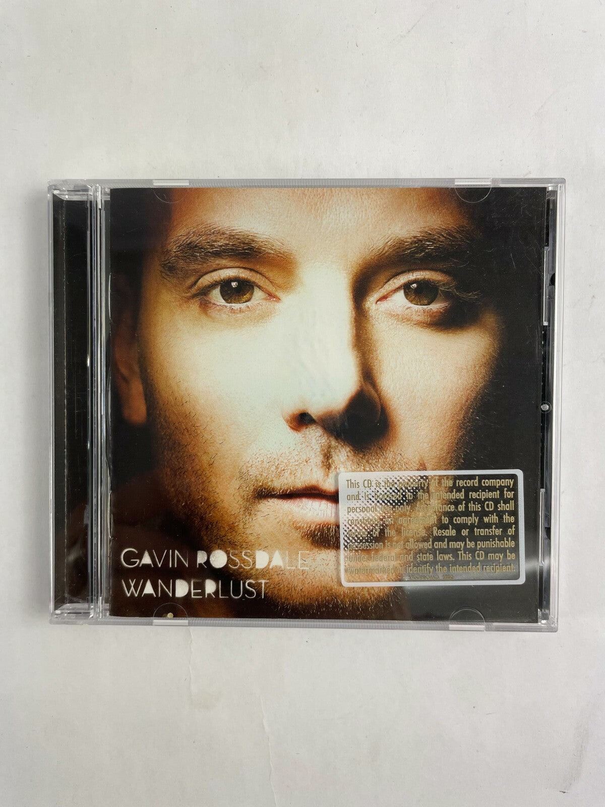 Gavin Rossdale Wanderlust Can't Stop The World Frontline Drive Disc Q11