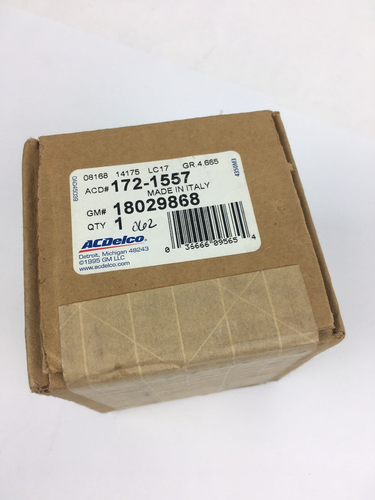 Genuine GM Wheel Cylinder 18029868