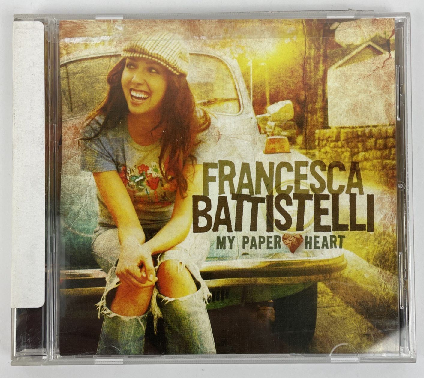 My Paper Heart by Francesca Battistelli (CD, Oct-2008, Word Distribution) Mint 3