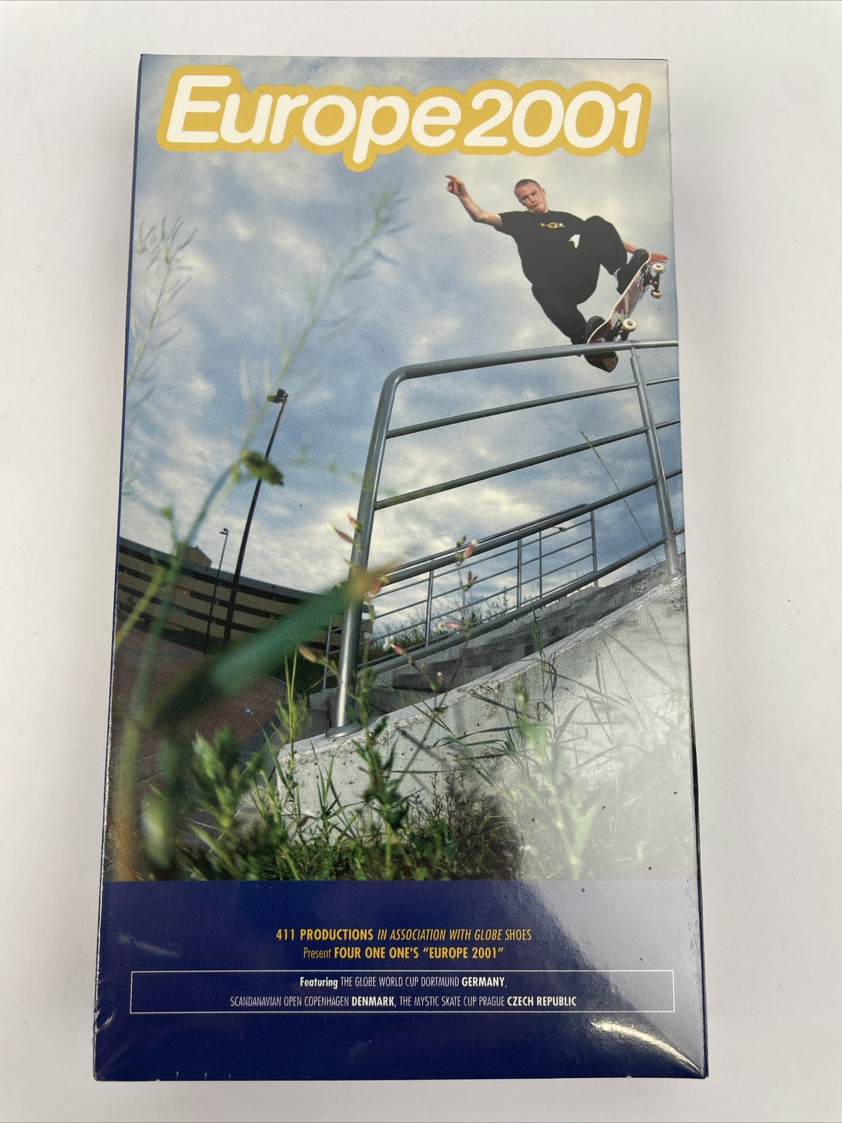 Europe 2001 Skateboarding 411VM VHS Video Bastian Arto McCrank - NEW SEALED