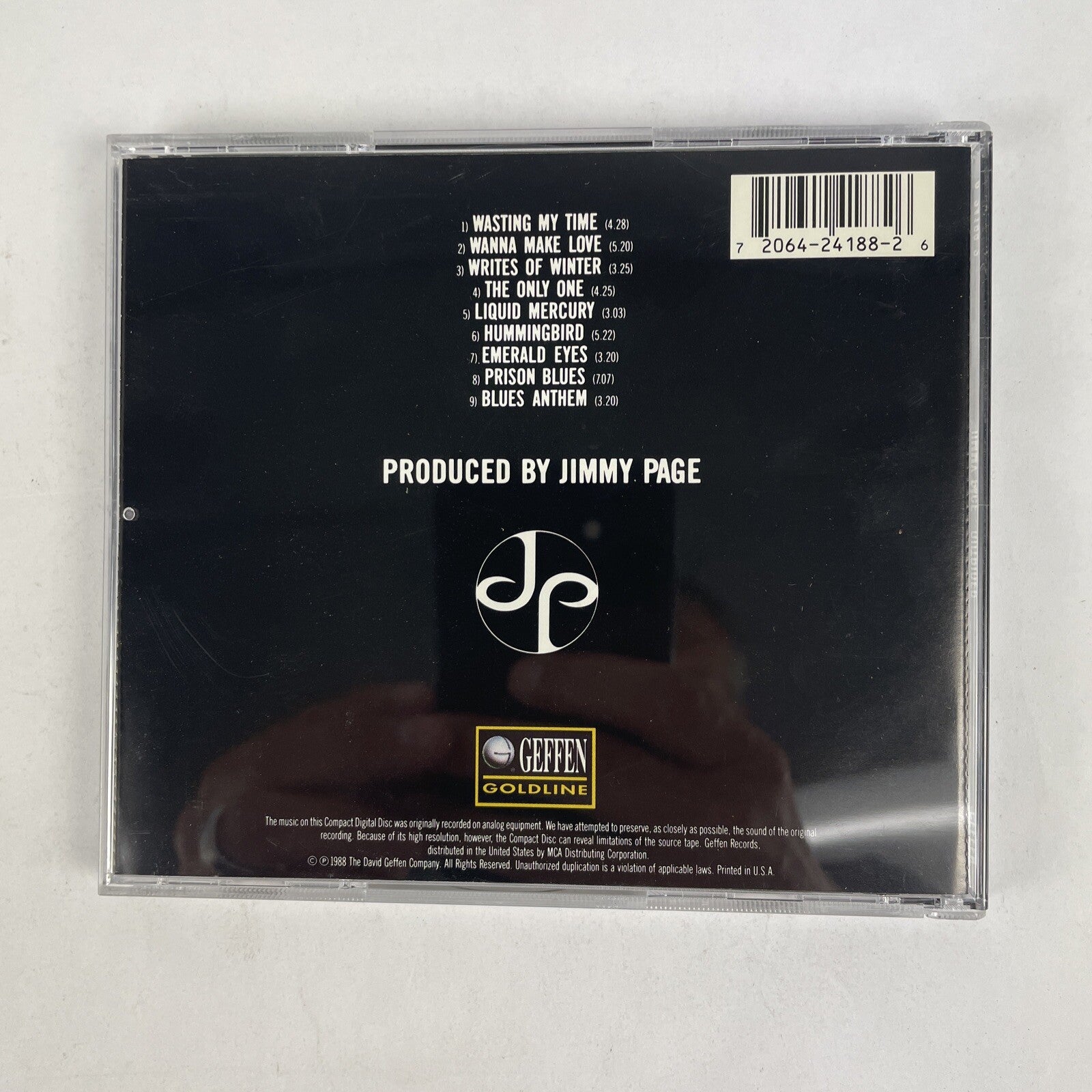 Jimmy Page – Outrider Circa 1988 CD #29