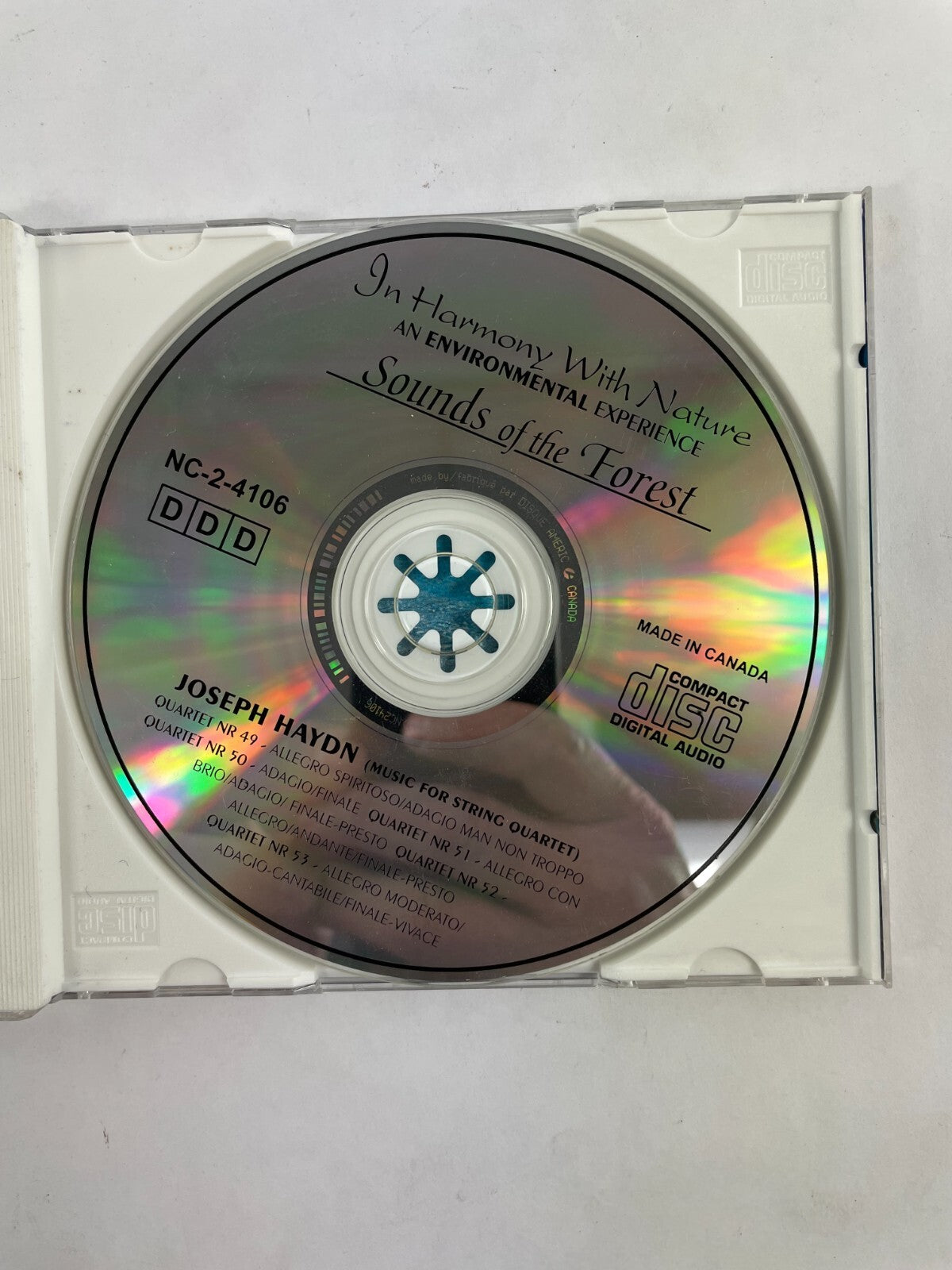 The Pachelbel Canon With Ocean Sounds Allegro Spiritoso/Adagio Man Non Tro CD#72