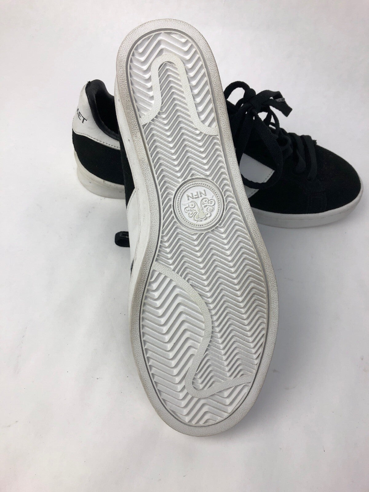 Men’s Gourmet Footwear Sneakers Size 8.5 ROSSIL Black Suede SKATE Shoes FSTSHP