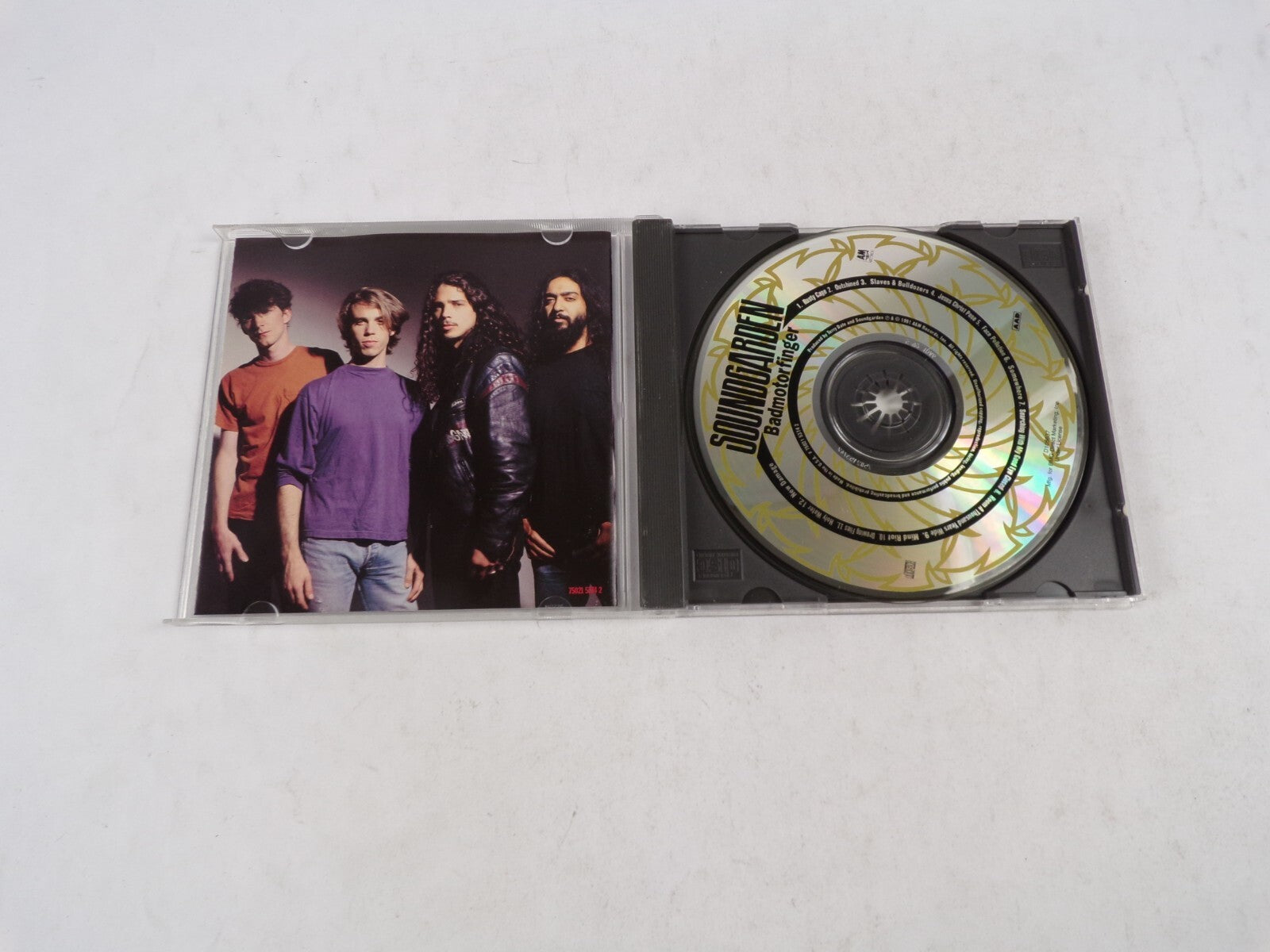 SoundGarden Rusty Cage Outshined Jesus Christ Pose Face Pollution CD#34