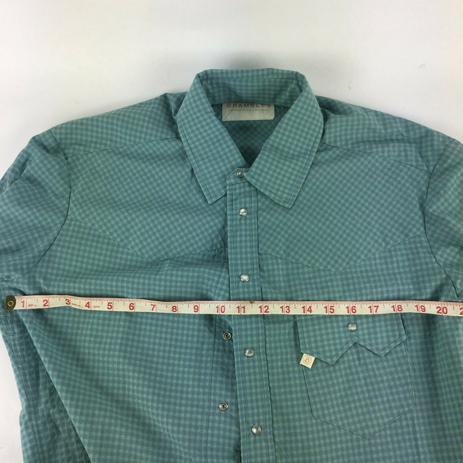 Brambles Full Sleves Multi Color Full Sleves Shirt Dry Clean Only Size Large