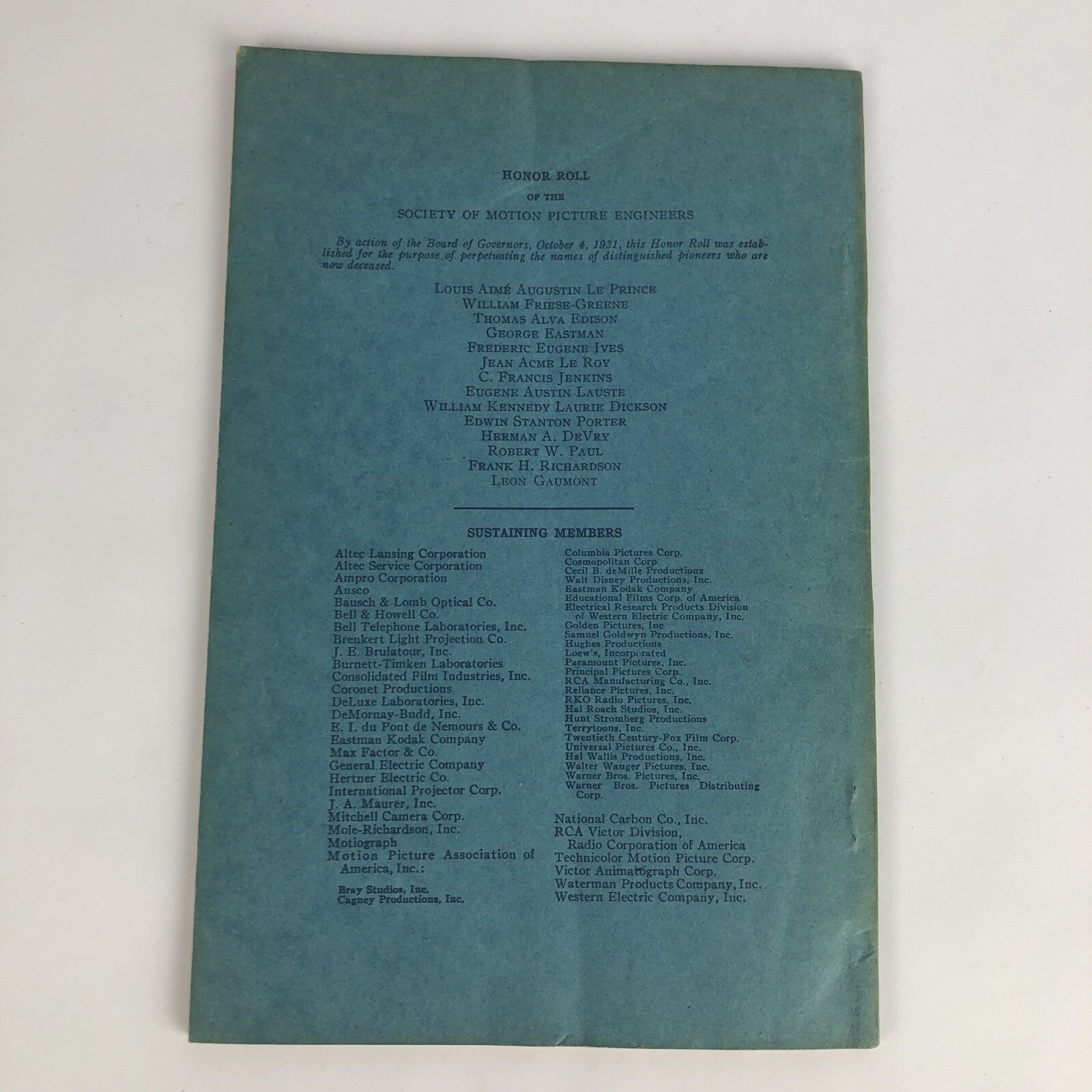 SMPE Journal Of The Society Of Motion Picture Engineers August 1946 VOL 47 No 2