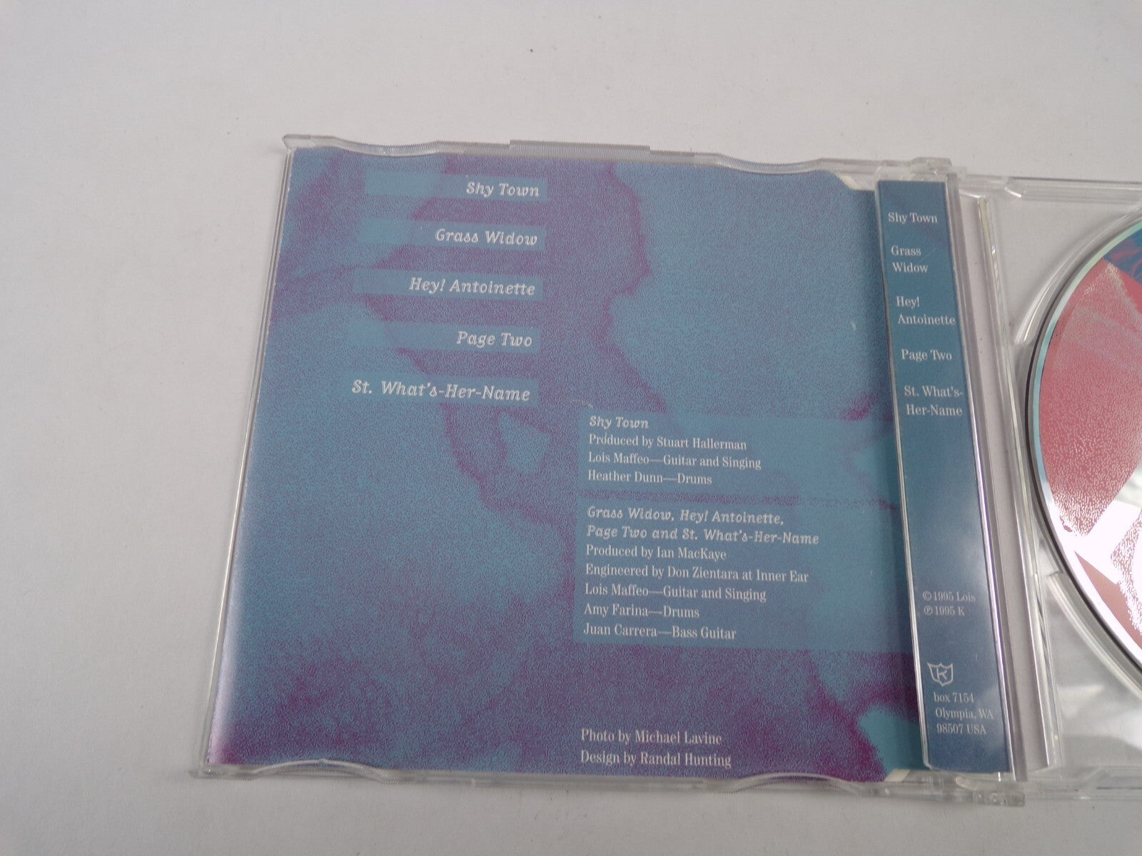 Lois Shy Town Shy Town Grass Widow Hey Antoinette Page Two CD#37