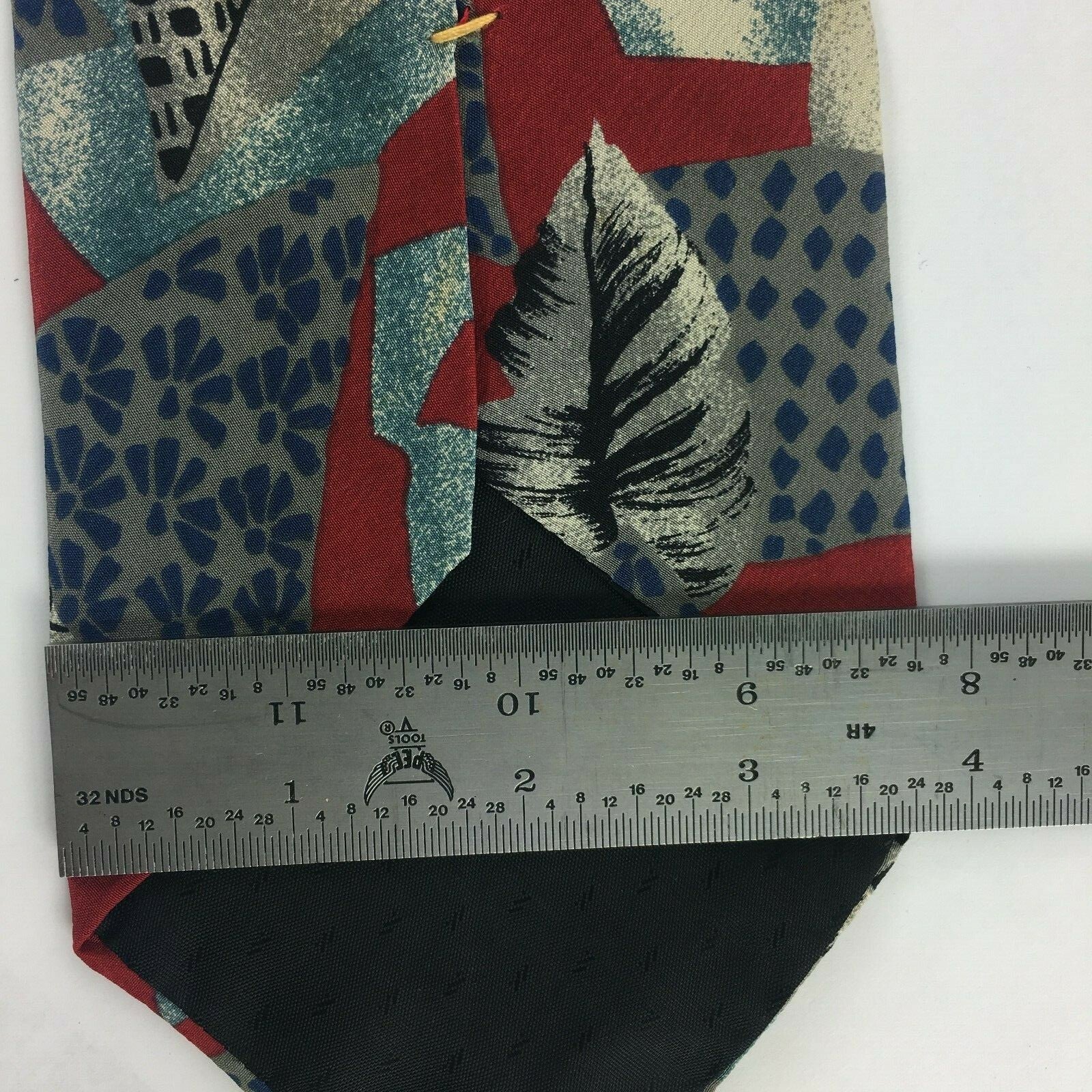 Genuine Oscar de la renta Handmade Stylish Formal/Casual Tie Multi Coloured