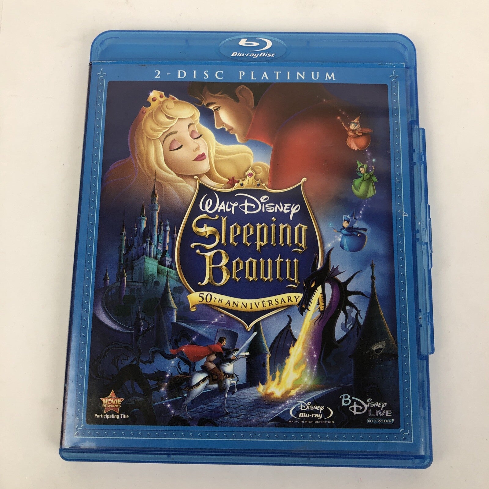 Sleeping Beauty (Blu-ray, 2-Disc Set, Platinum Edition) + Disney Tangled Blu-Ray