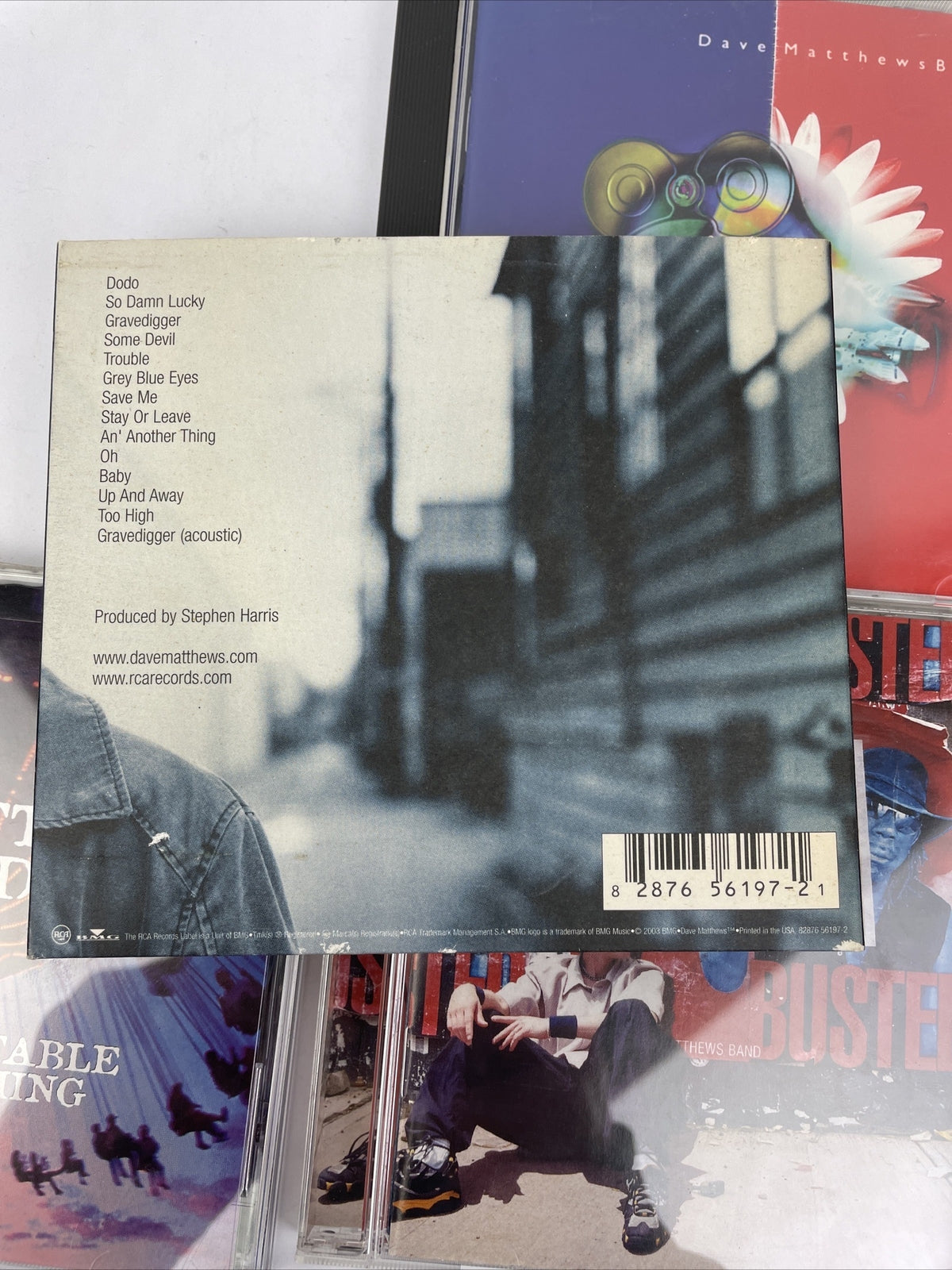Dave Matthews (4) CD Lot - Crash - Busted Open - Some Devil - Under The Table
