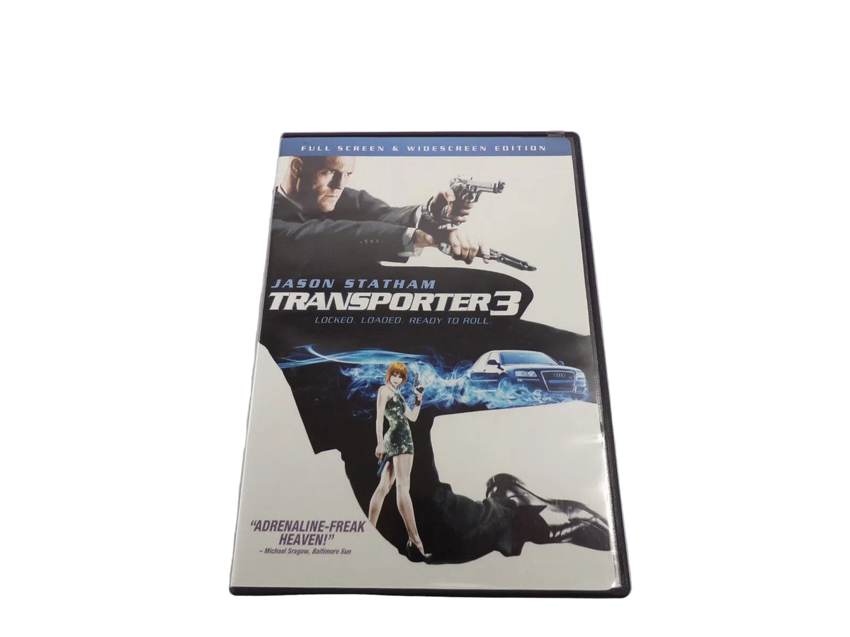 Transporter 3 DVD Jason Statham action thriller