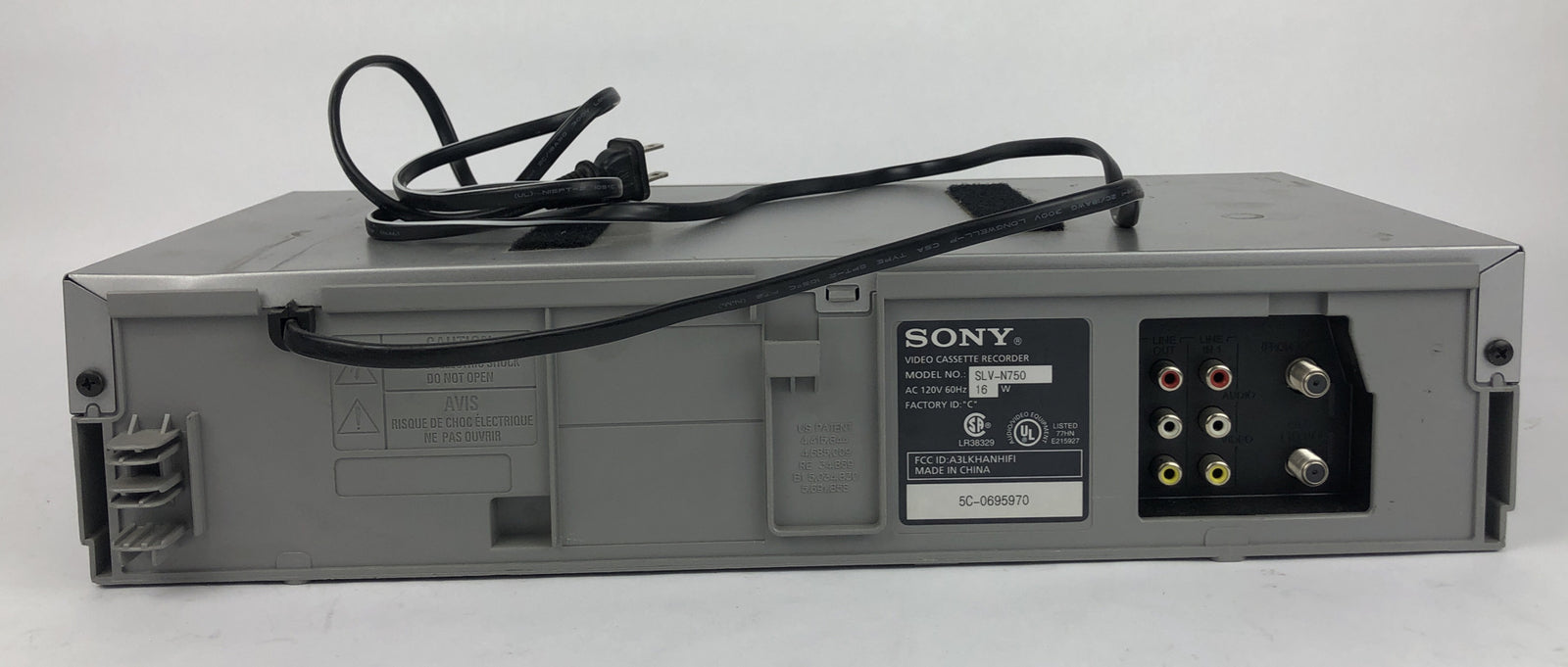 Sony Hi-Fi Stereo Video Cassette Recorder VCR Player Model No. SLV-N750 ??