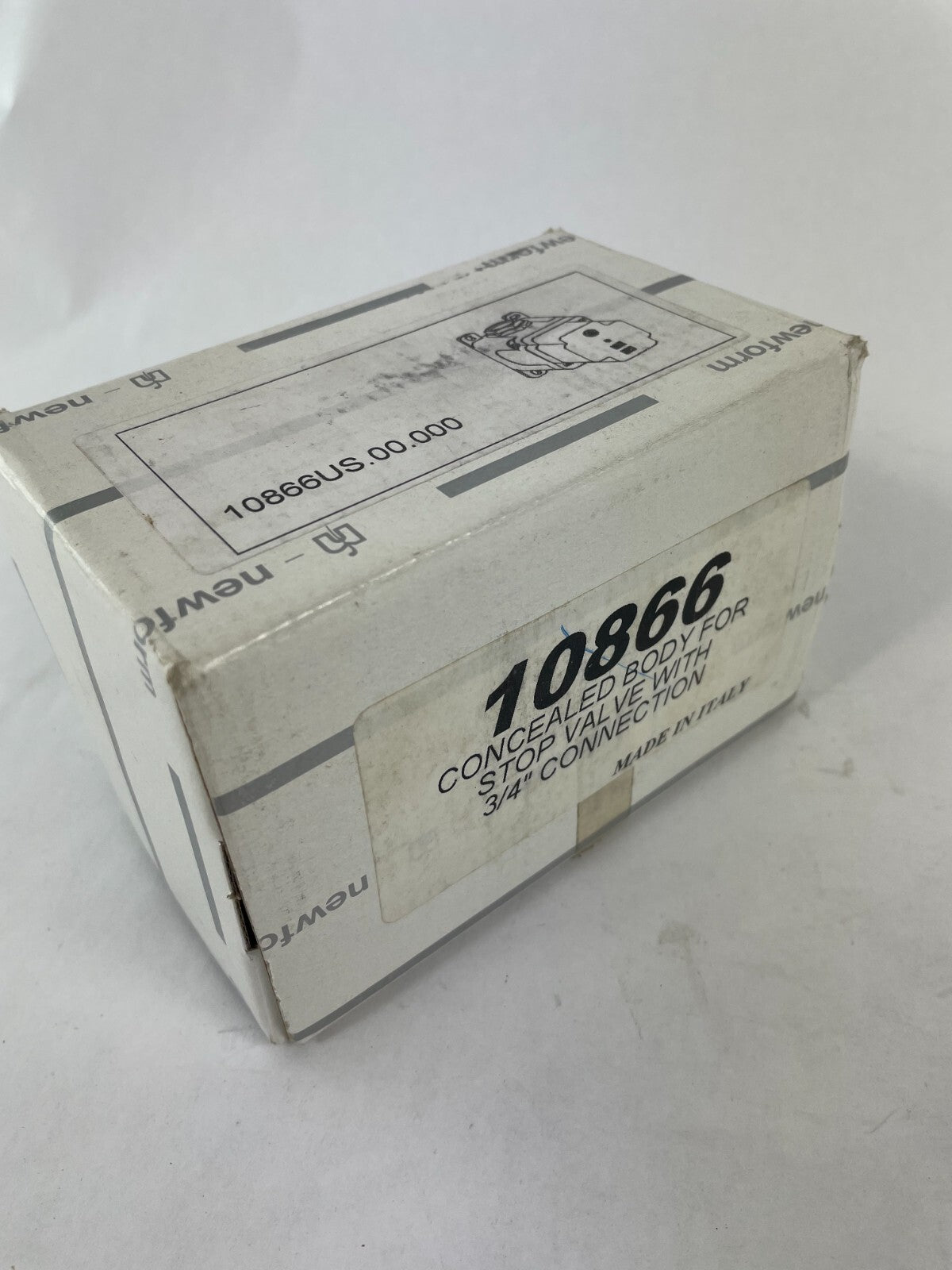 Newform Concealed Body For Stop Valve With 3/4" Connection 10866