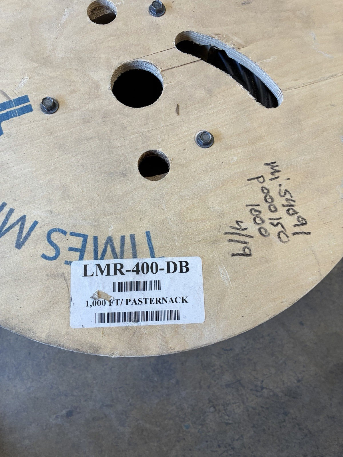 Times Microwave Systems LMR-400-DB Direct Burial Coaxial Cable – 1,000 FT Reel