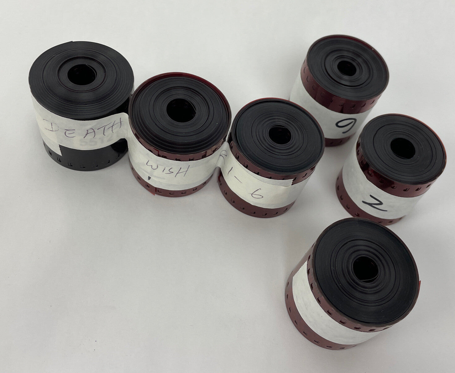 Hollywood Studios Transparency Film 35mm Color Test Rolls " Death Wish " 2017