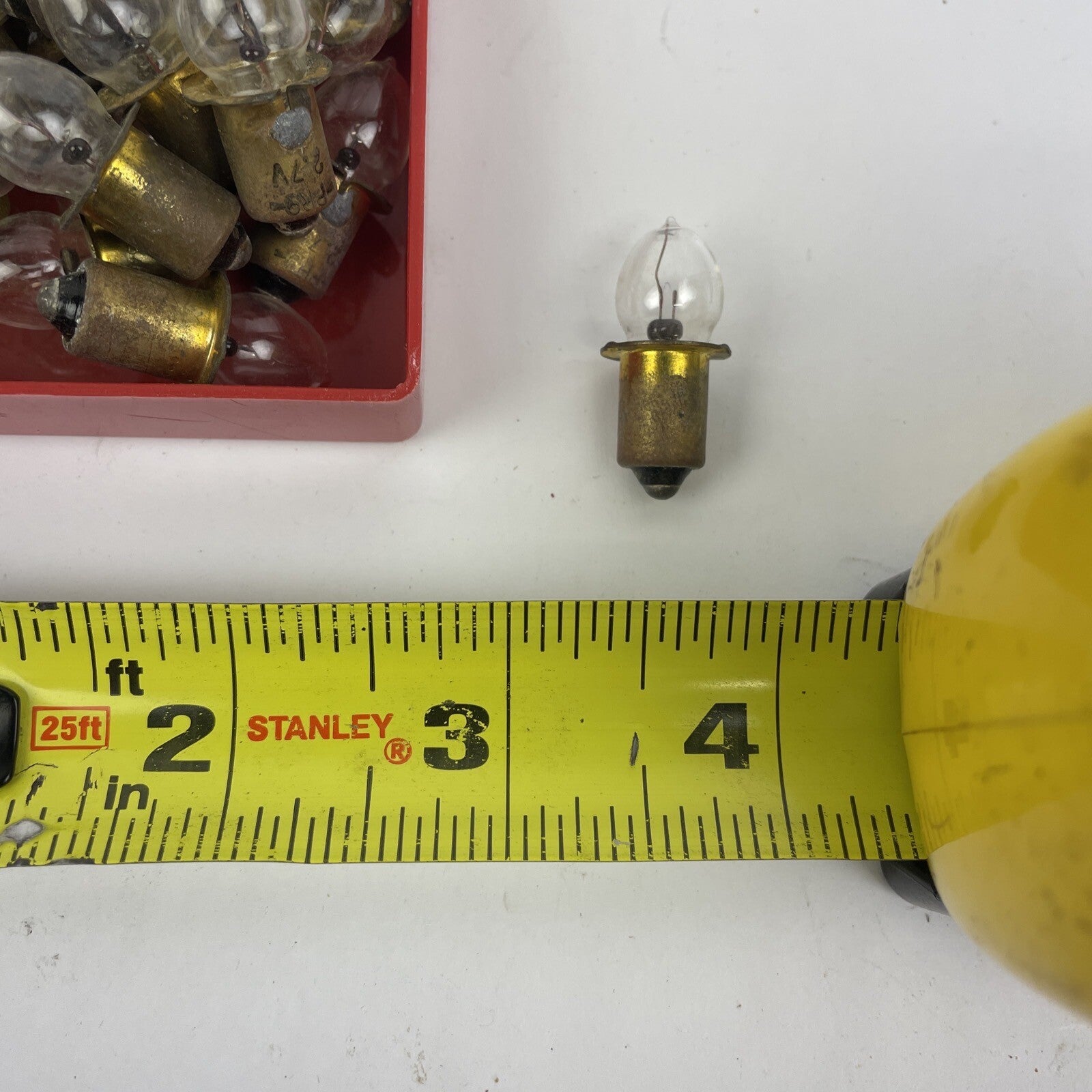 Vintage Incandescent Miniature Light Lamp Bulb Lot of 58 - Working