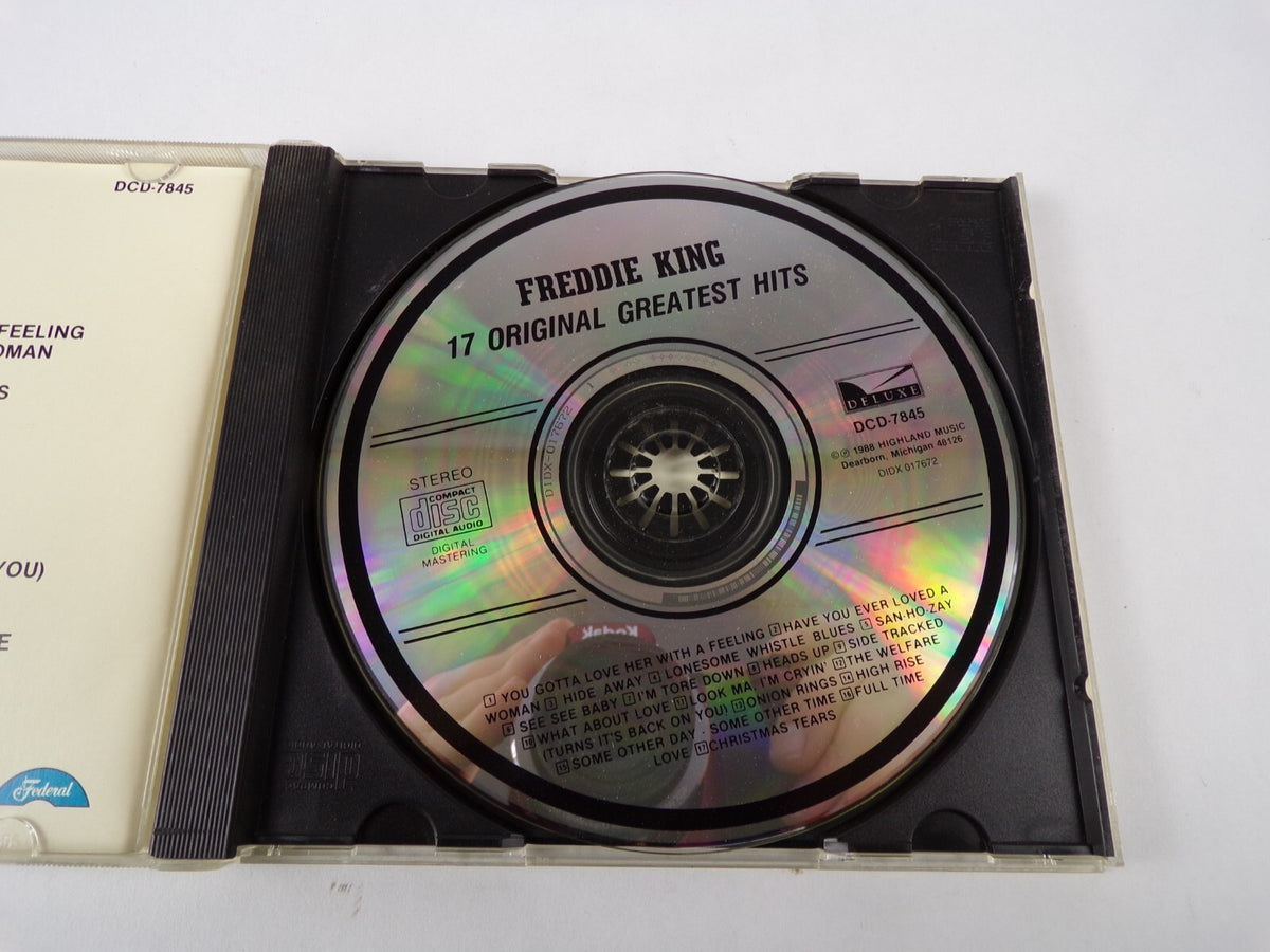 Freddie King All His Hits Federal You Gotta Love Her With A Feeling CD#53