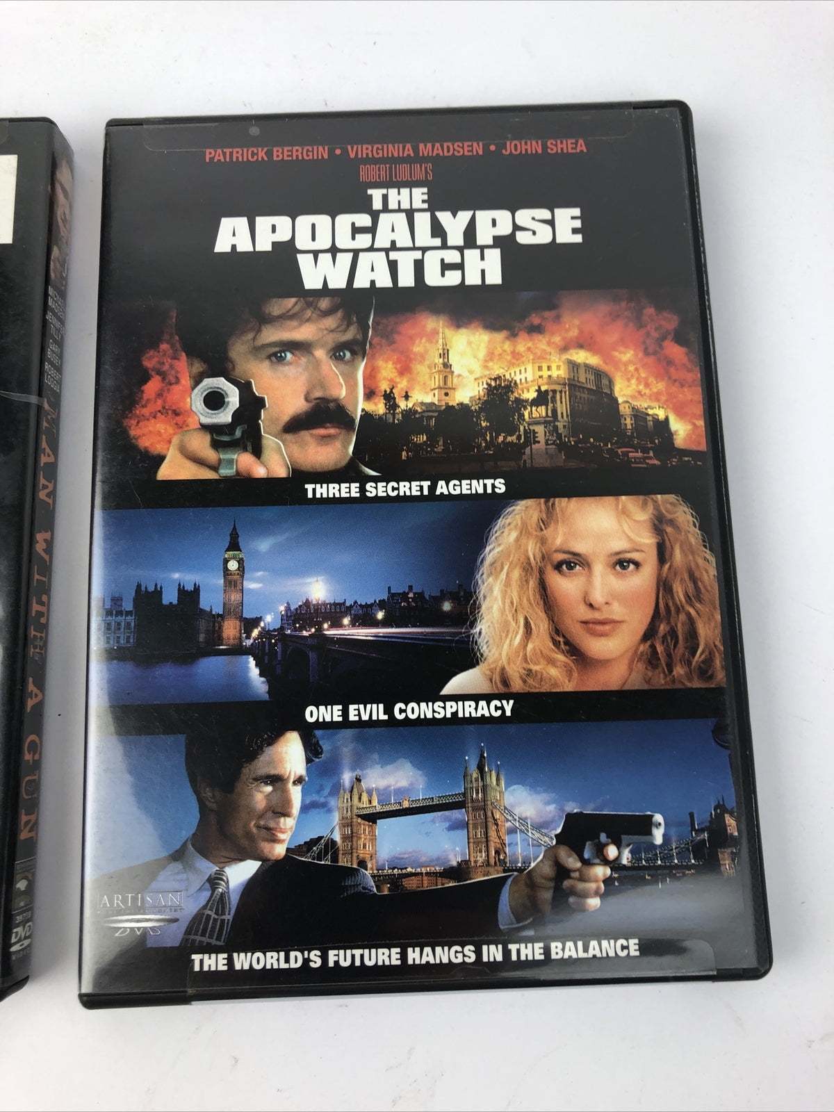2 x DVD LOT - The Apocalypse Watch + Man With A Gun * Gary Busy John Shea * VGC