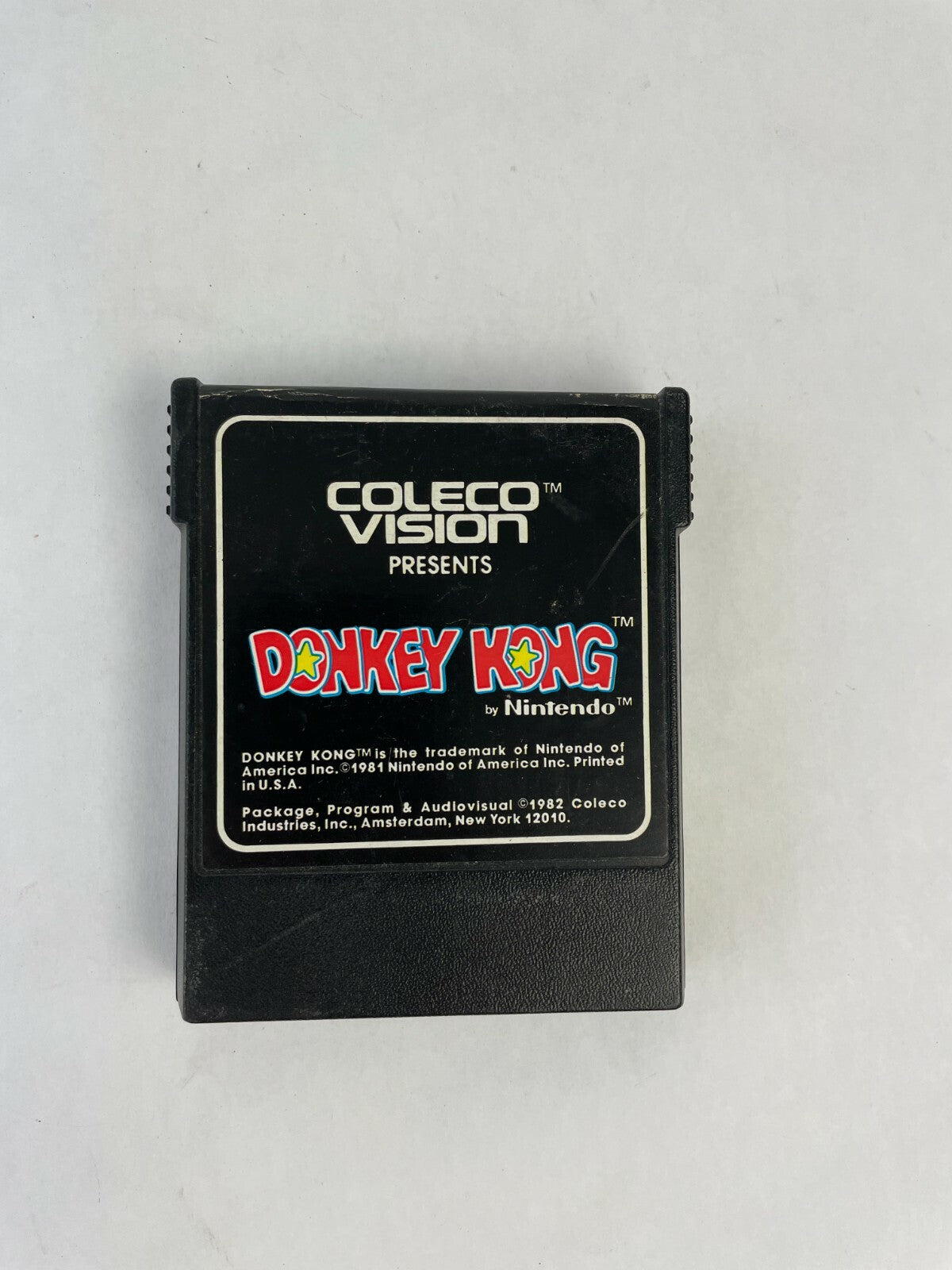 Coleco Vision DONKEY KONG by Nintendo game cartridge