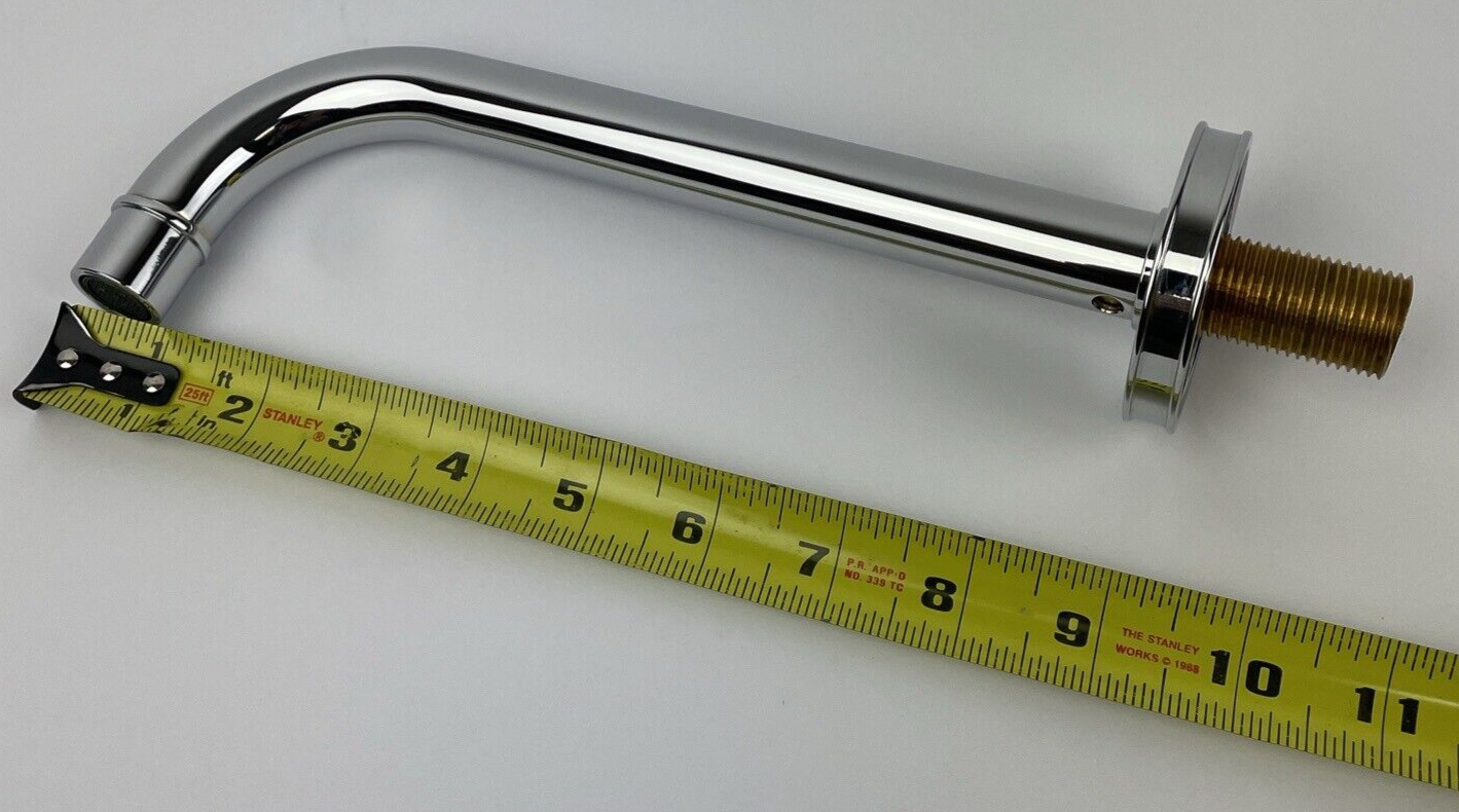 Zucchetti Tap in Wall Mixer Faucet Chrome 8.5" Made in Italy