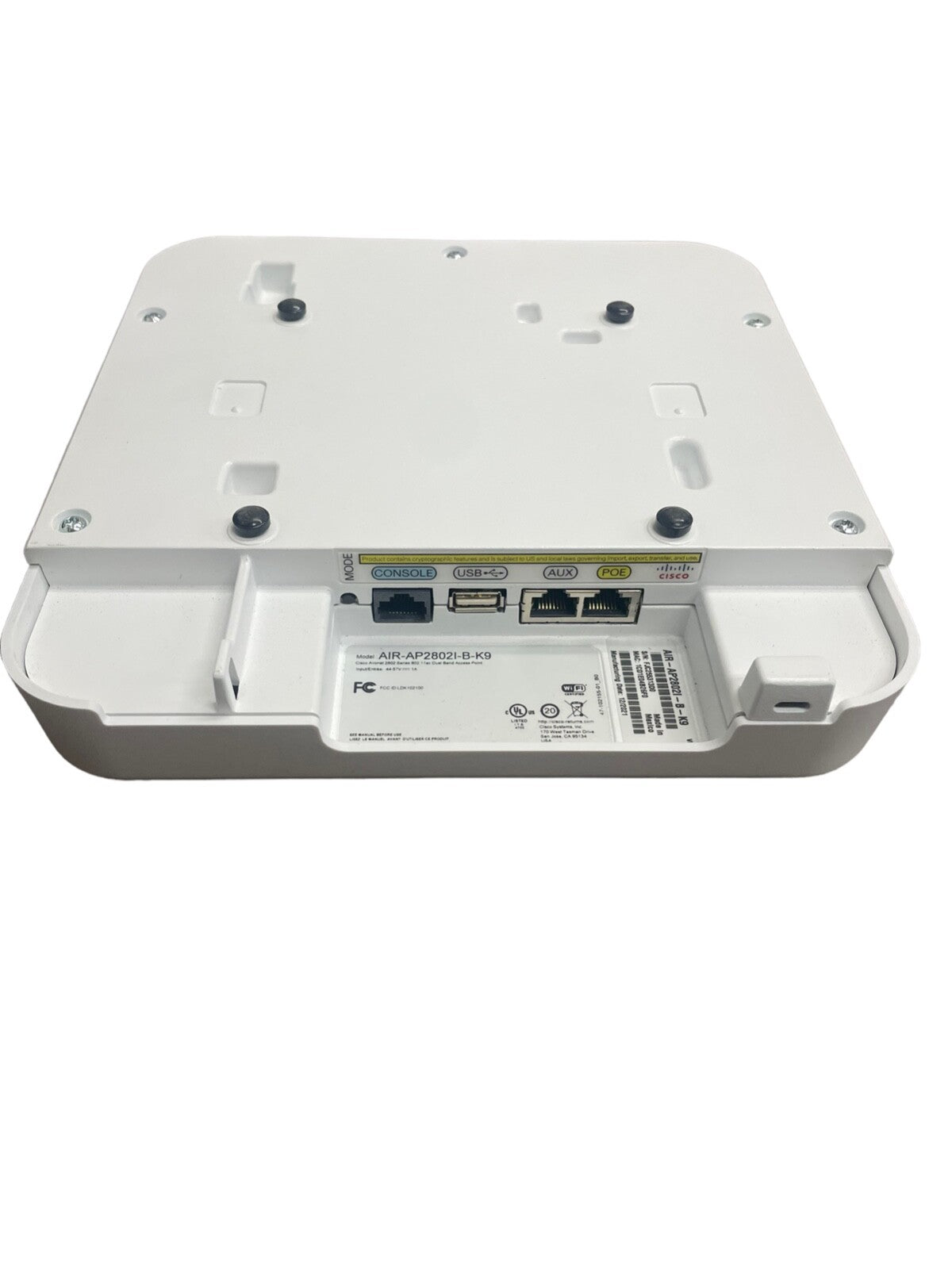 Cisco Aironet 2802I AP 802.11ac Wave 2 AIR-AP2802I-B-K9 Wireless Access Point AP