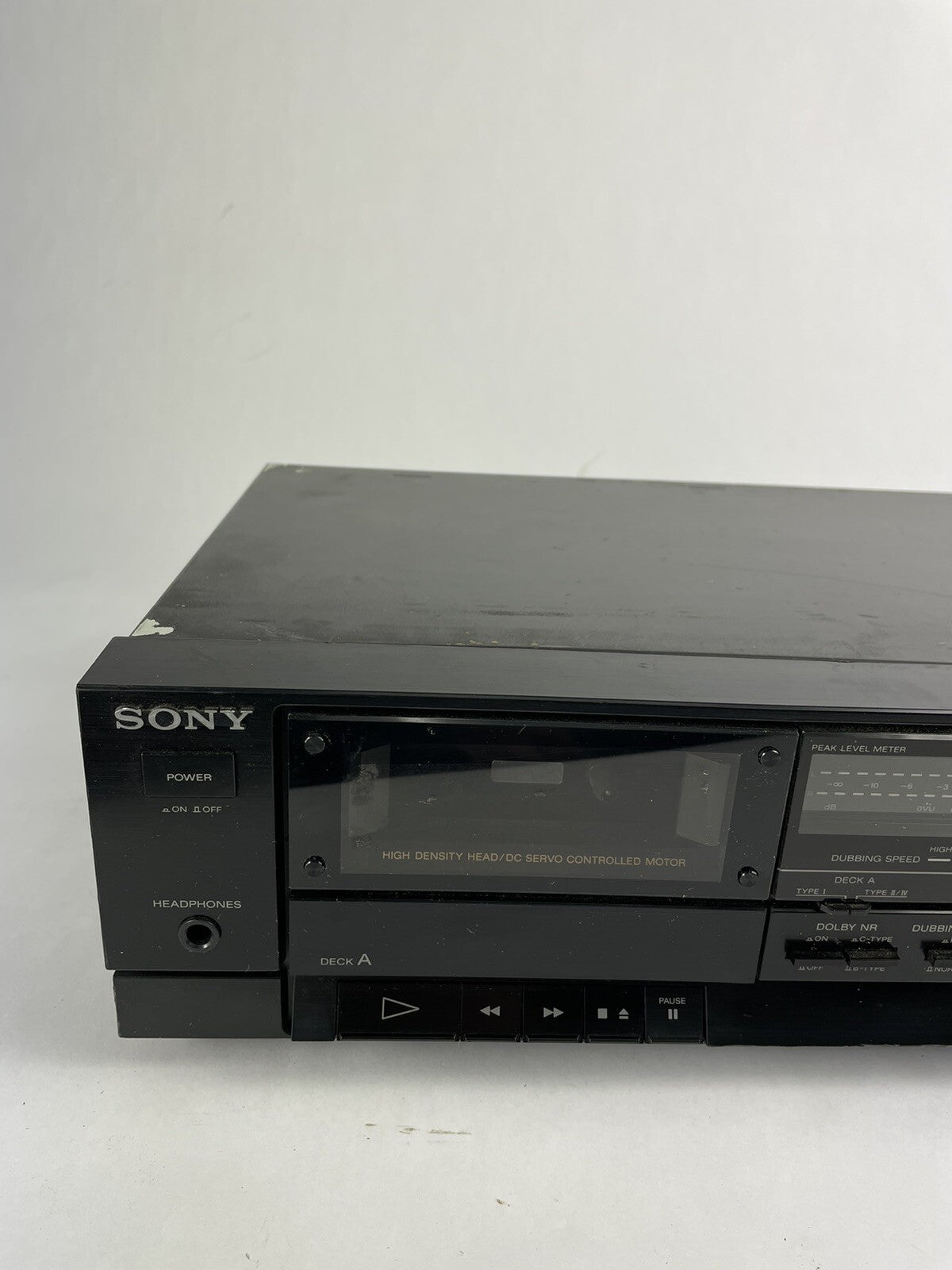 Sony Cassette Deck TC-W345 - For Parts or Repair Pls Read Description