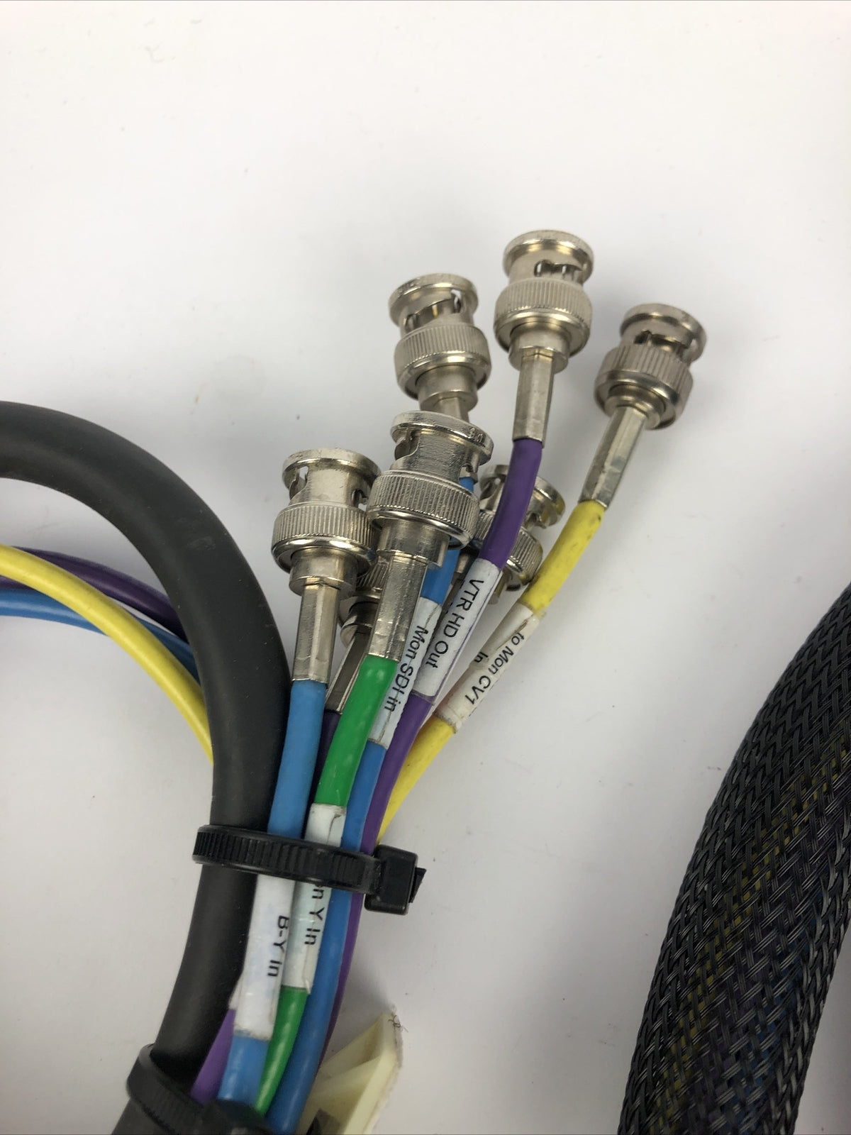 Belden 7787A 18 HD-SDI Mini RG59 Video Cable BNC M to BNC Male 10’ - 7 Channel