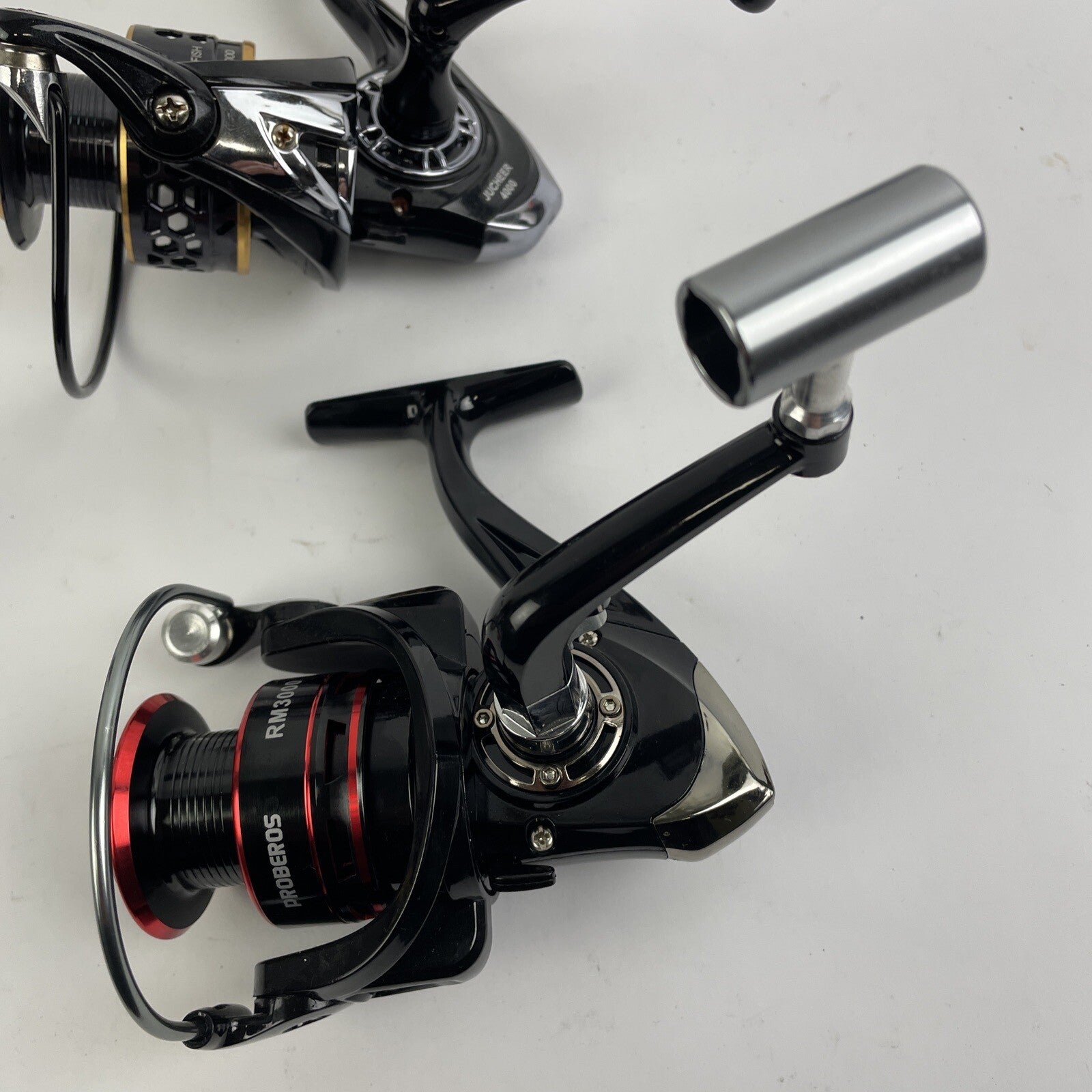 3 x Angry Fish Proberos + Spinning Reel 5.2:1 High Speed Salt/Freshwater Reel