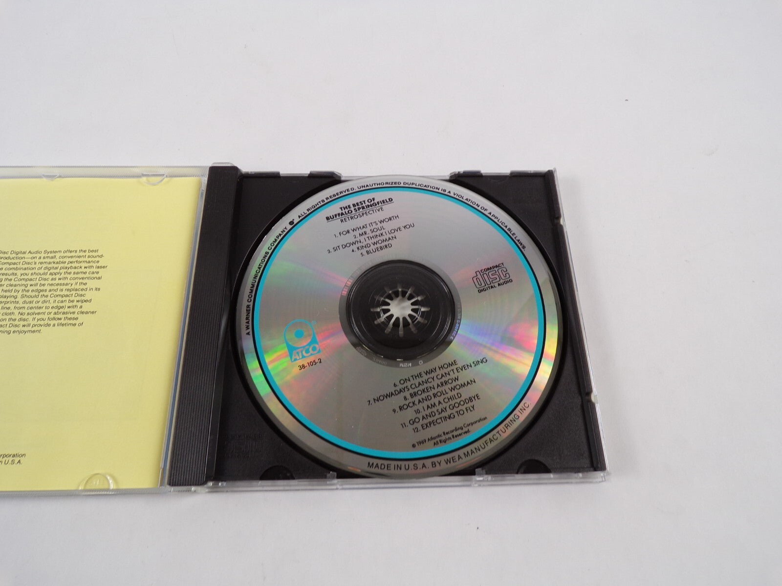 Buffalo Springfield Retro Spective The Best Of Buffalo Sprine Field Great CD#45